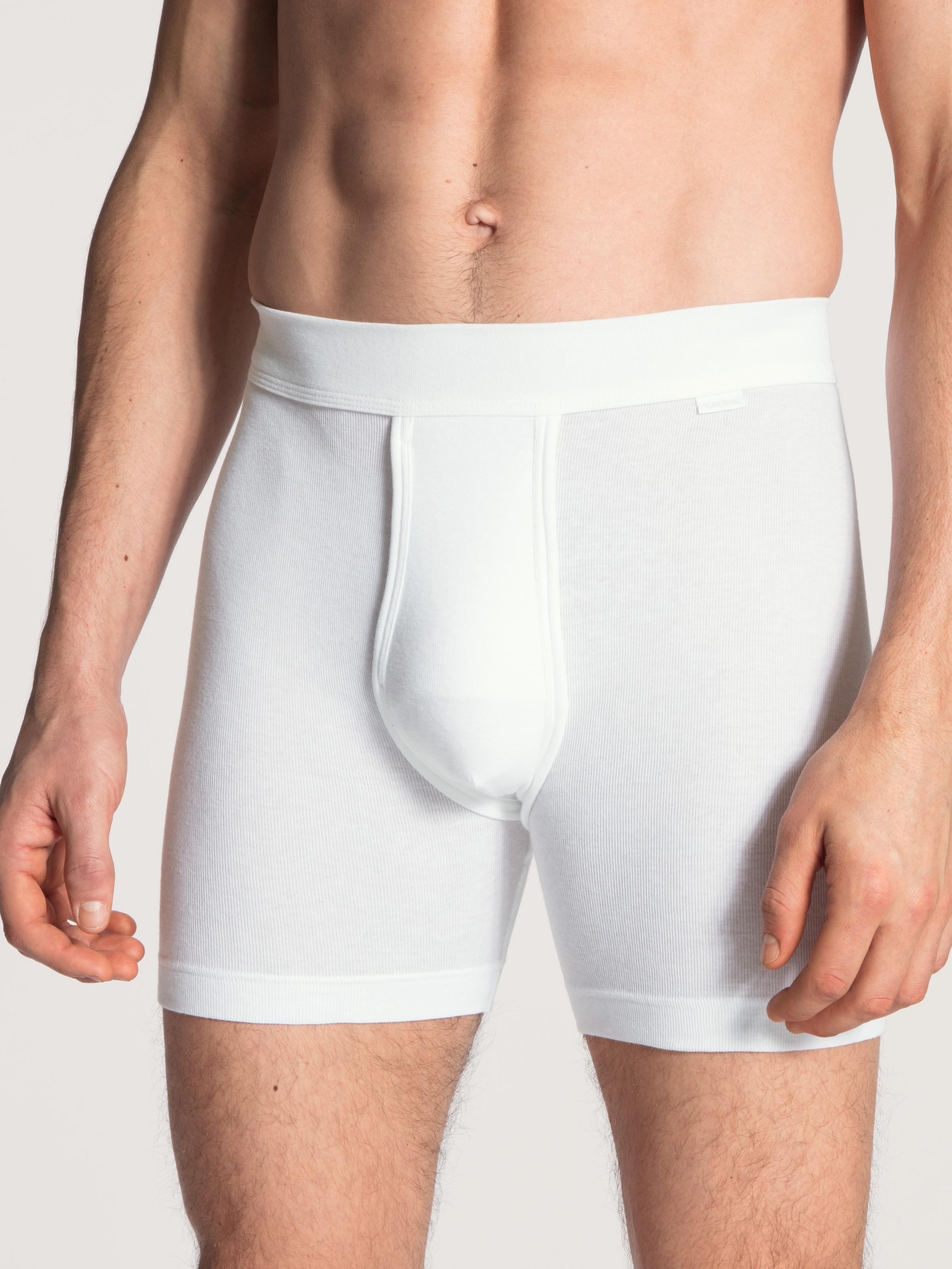 CALIDA Boxershorts »Cotton 1:1«, Trunk, Brief, Herrenunterhose mit Softbund und Eingriff