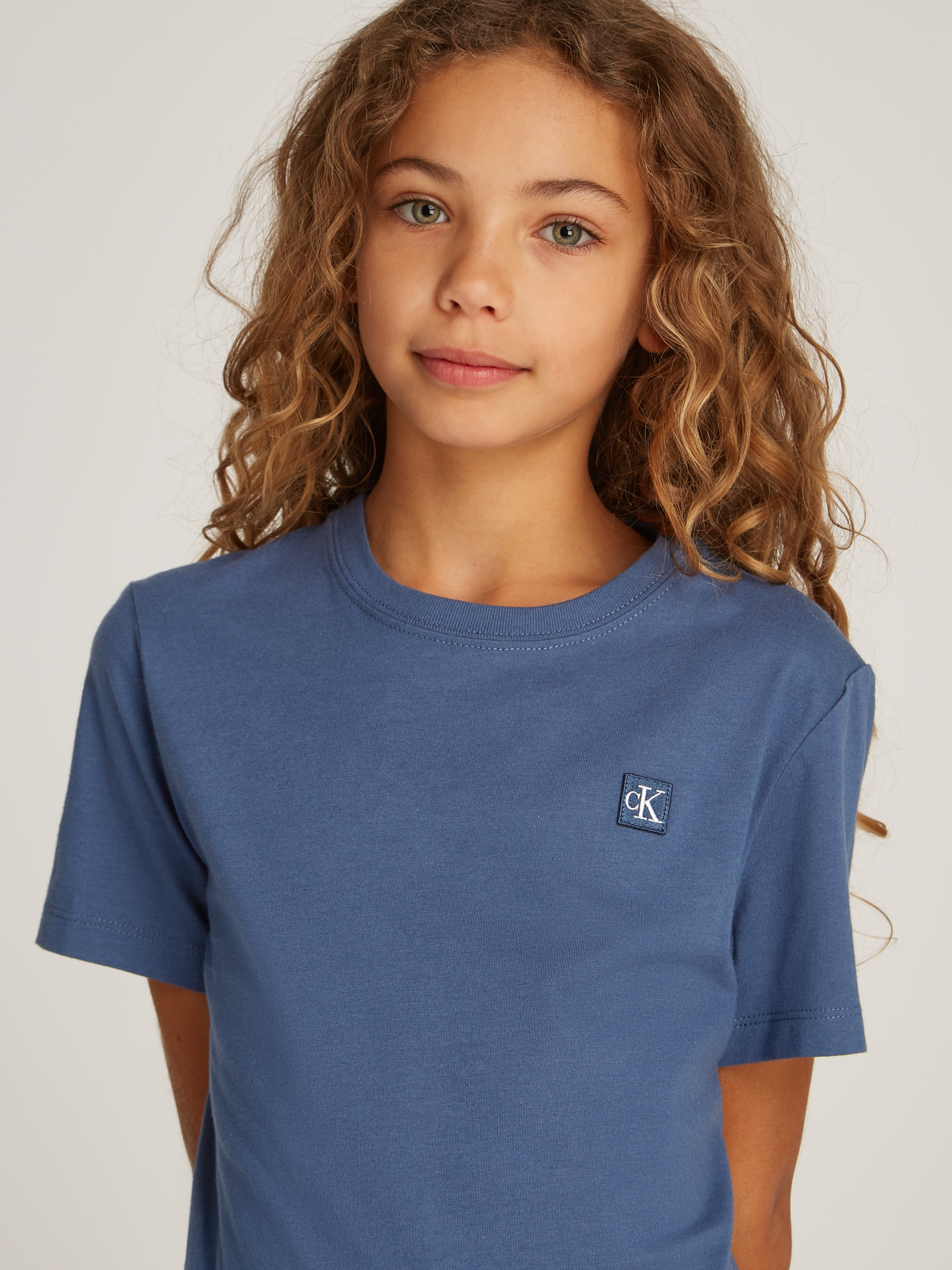 Calvin Klein Jeans T-Shirt »MONOGRAM MINI BADGE T-SHIRT«, für Kinder bis 16 Jahre