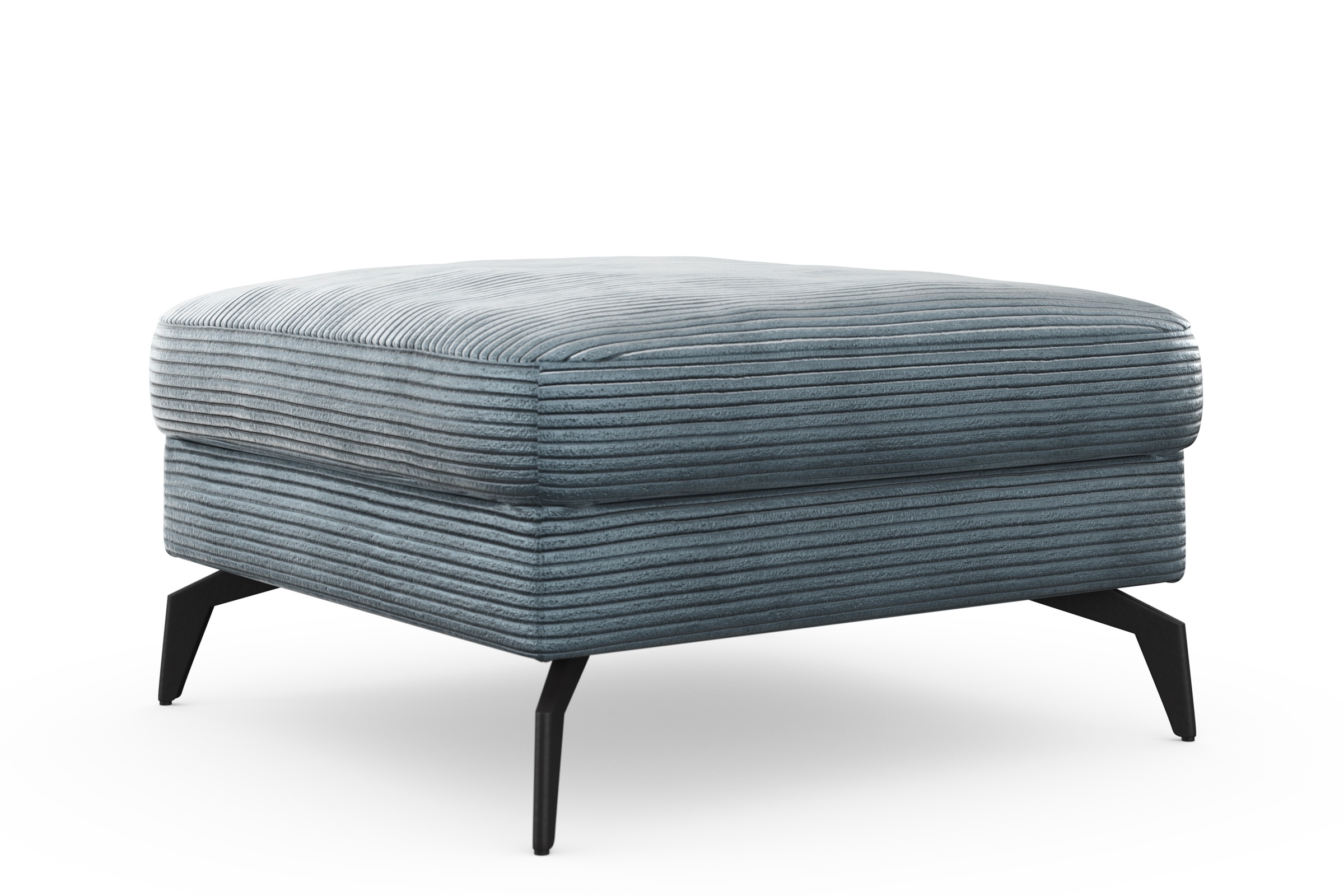 sit&more Polsterhocker »Cabana«, mit stylischen Metallfüssen