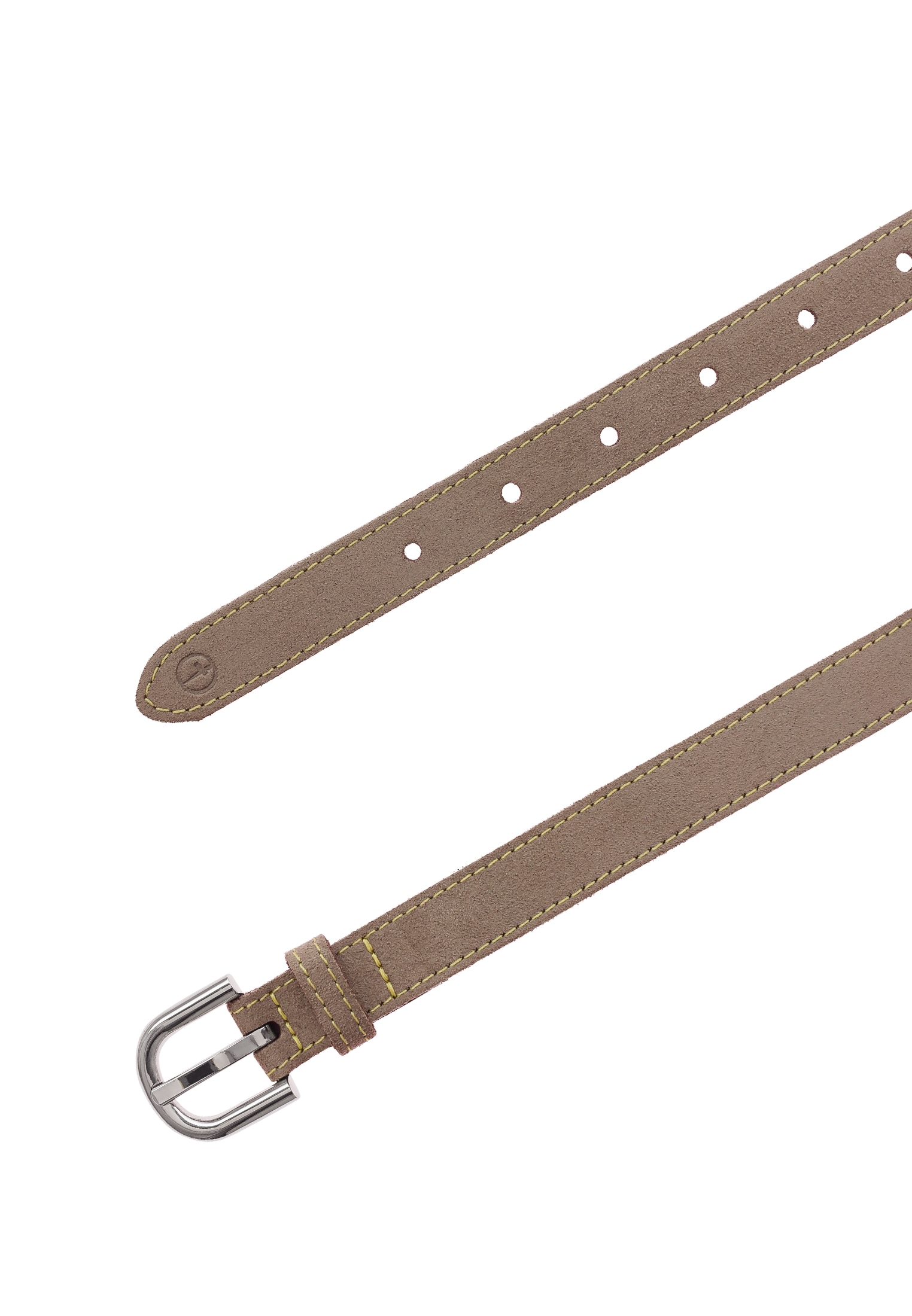 Tamaris Ceinture en cuir 1 cuis mit Kontrastnaht