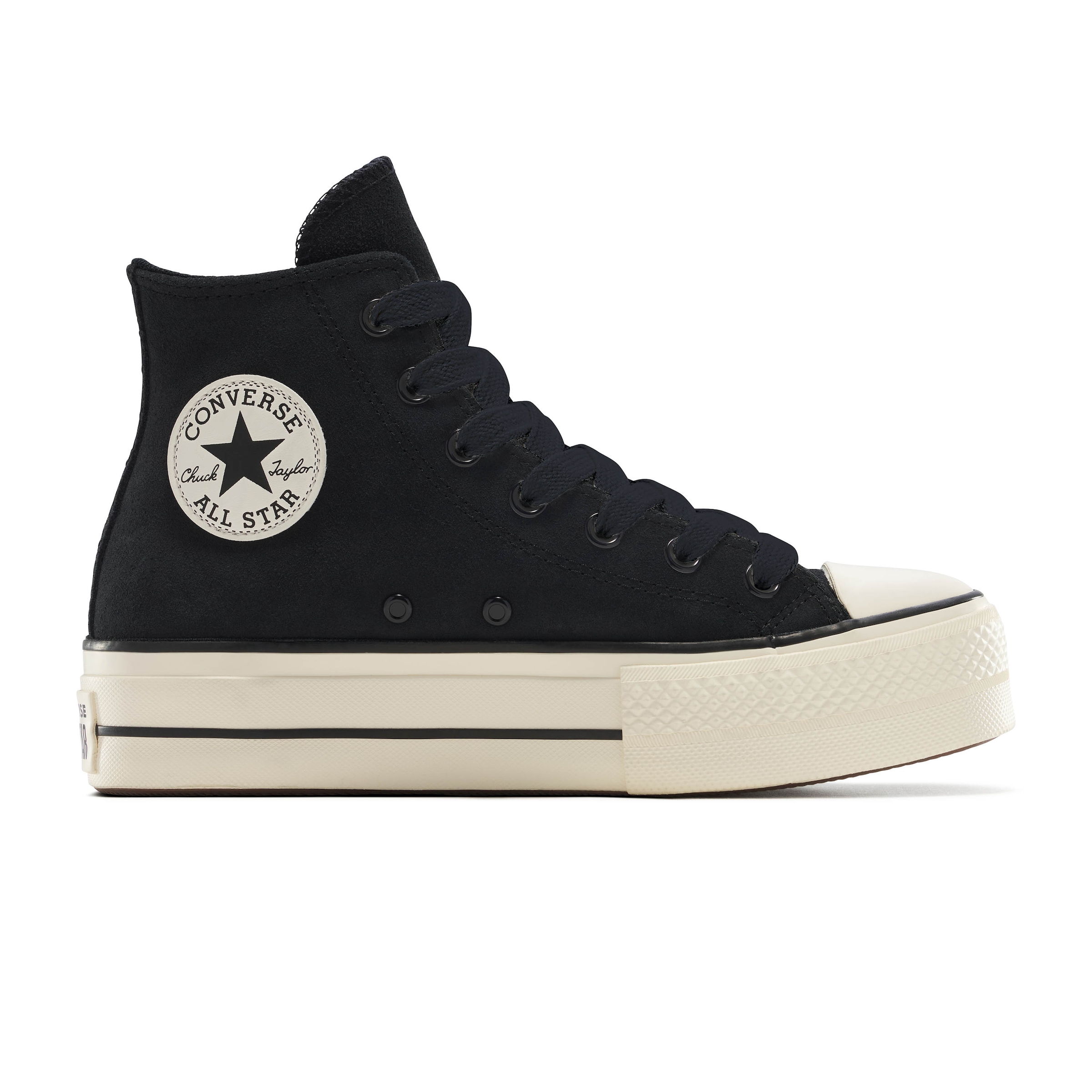 Converse Sneaker »Chuck Taylor All Star Lift«  wasserdichtes Wildleder, gefüttert und breite Laces