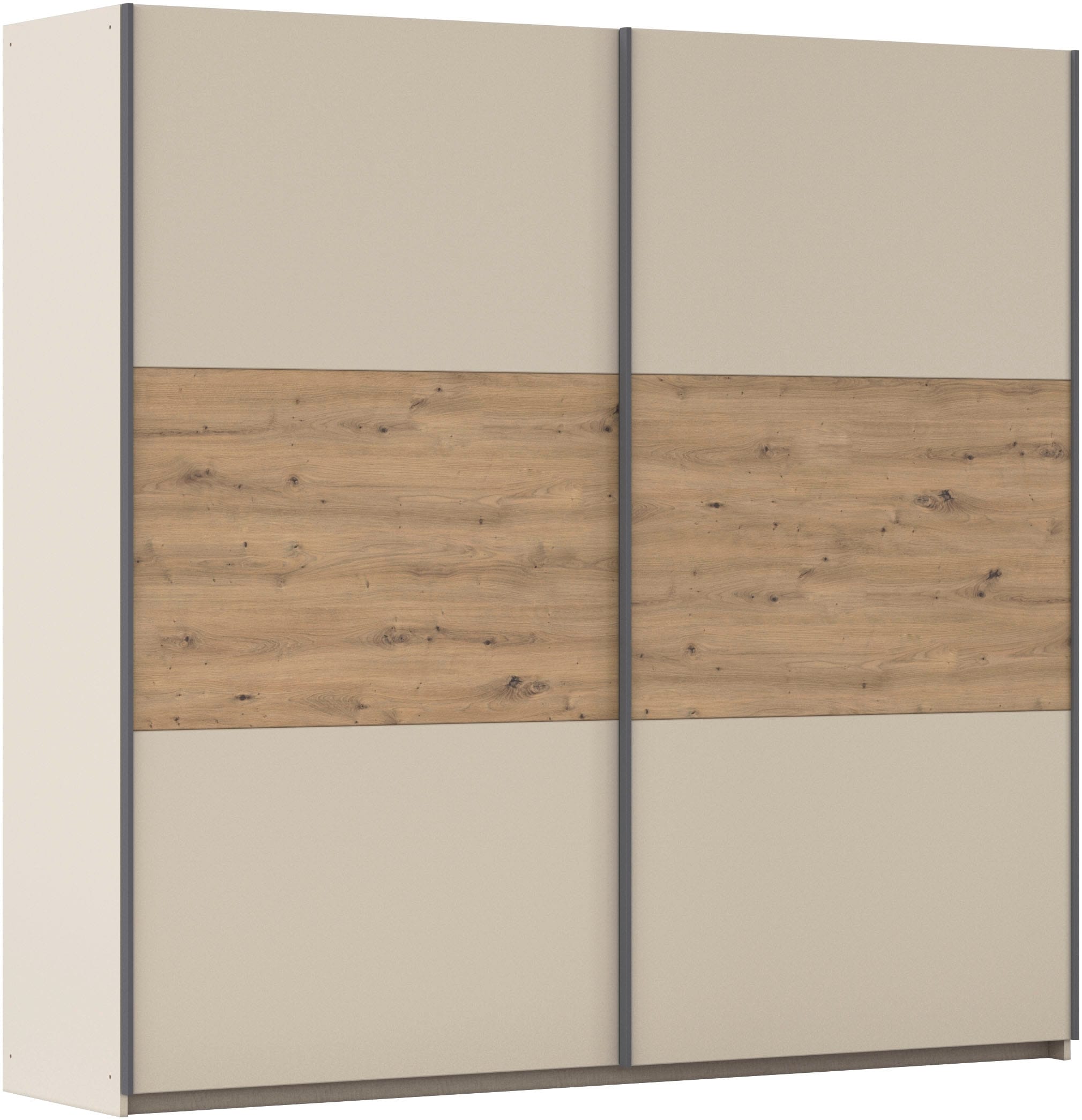 rauch »Kleiderschrank Schrank Garderobe Schlafzimmerschrank SAJO« en 2 largeurs (218, 261 cm) option miroir MADE IN GERMANY