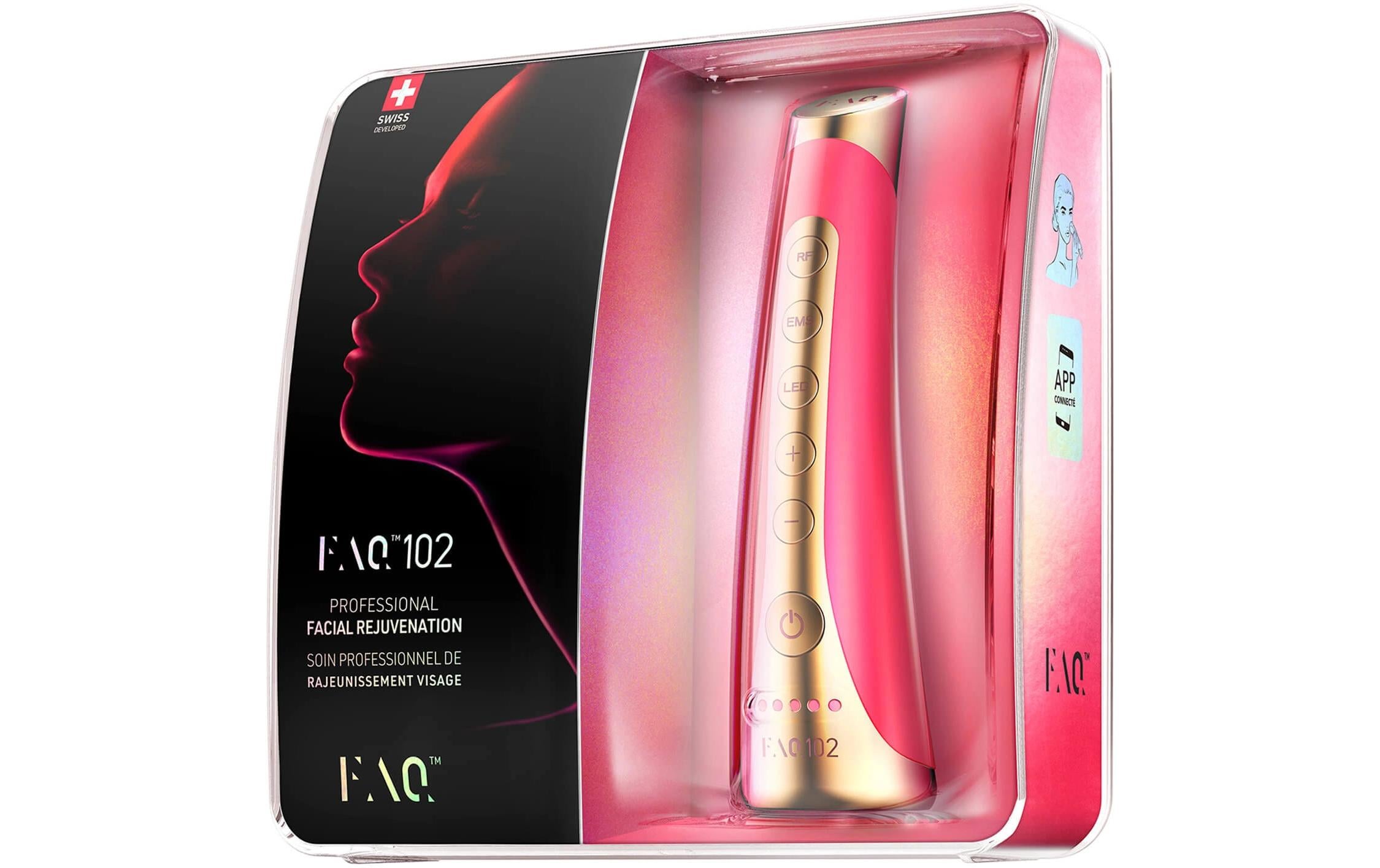 FOREO Anti-Aging-Gerät »FAQ 102« Fortschrittliches Anti-Aging-Gerät mit EMS- und RF-Technologie