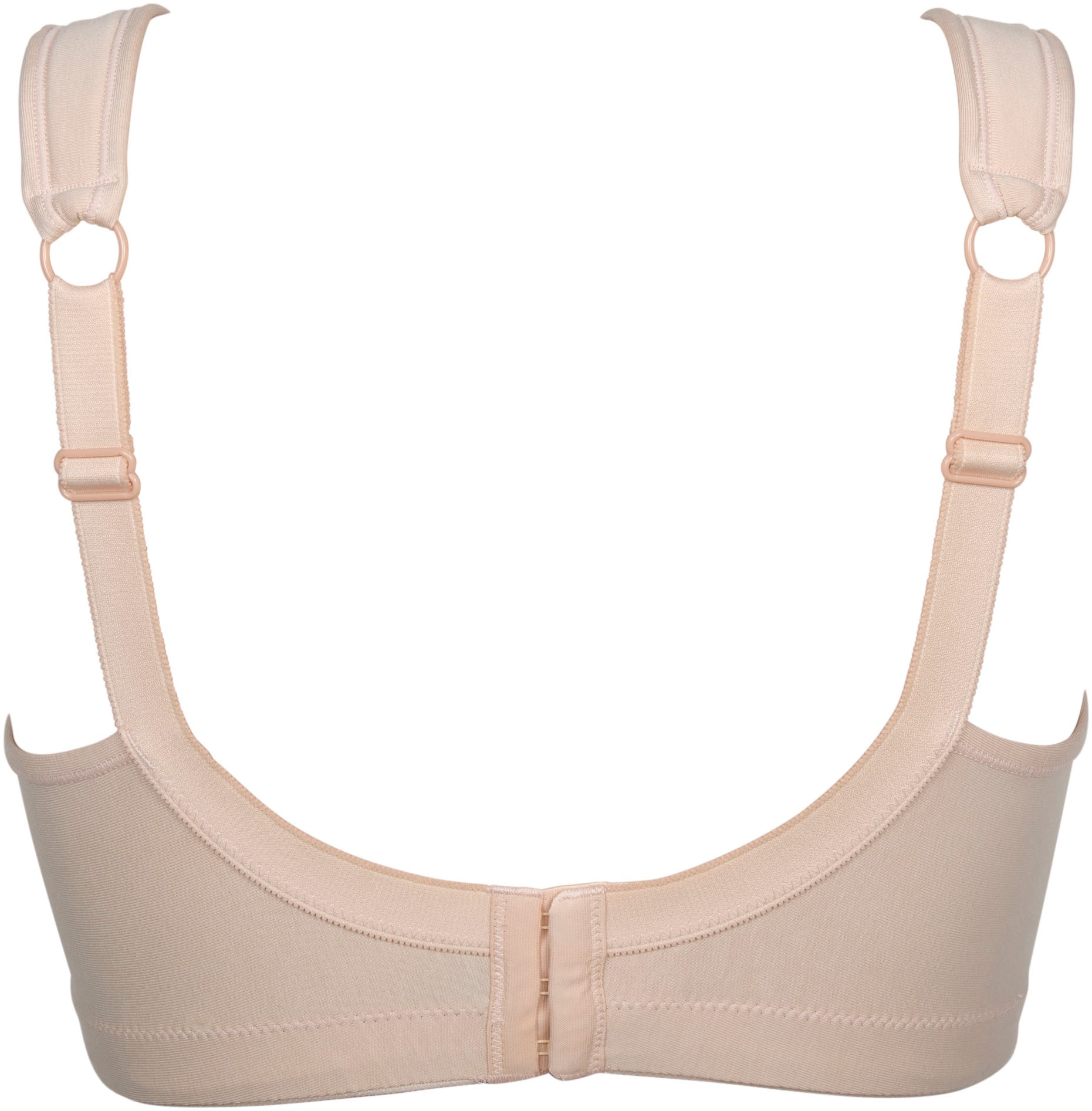 Elbrina Bügelloser BH 1 Stk. mit Spitze, mit Schleife, breite Träger, ohne Bügel, Baumwollmix