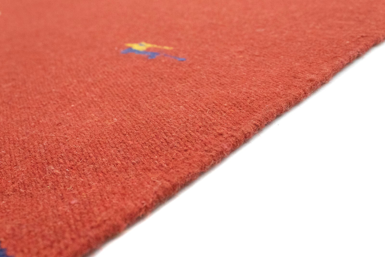 morgenland Wollteppich »Kelim Teppich handgewebt rost«, rechteckig, Kurzflor