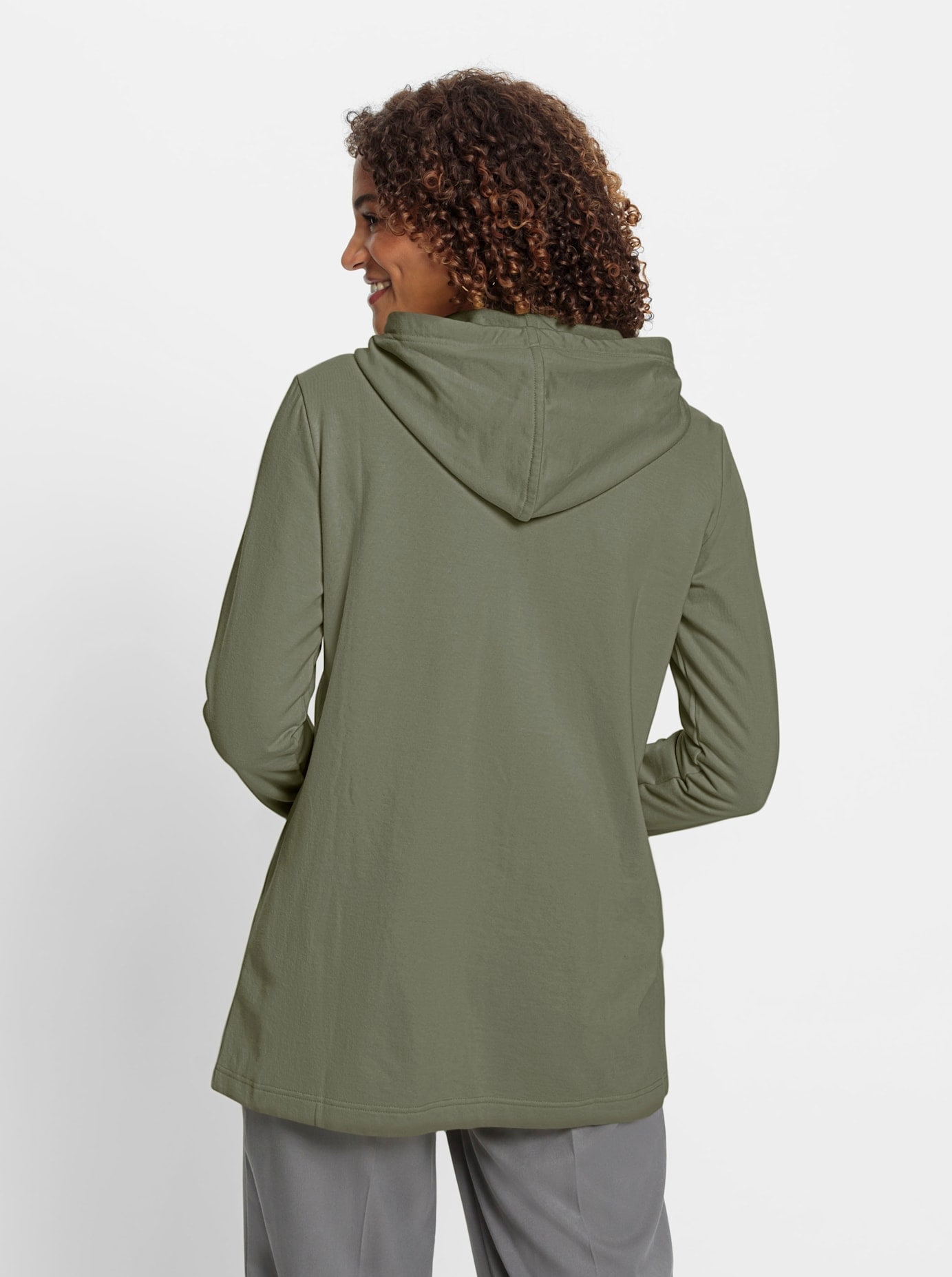 Casual Looks Shirtjacke »Sweatjacke«, (1 tlg.)