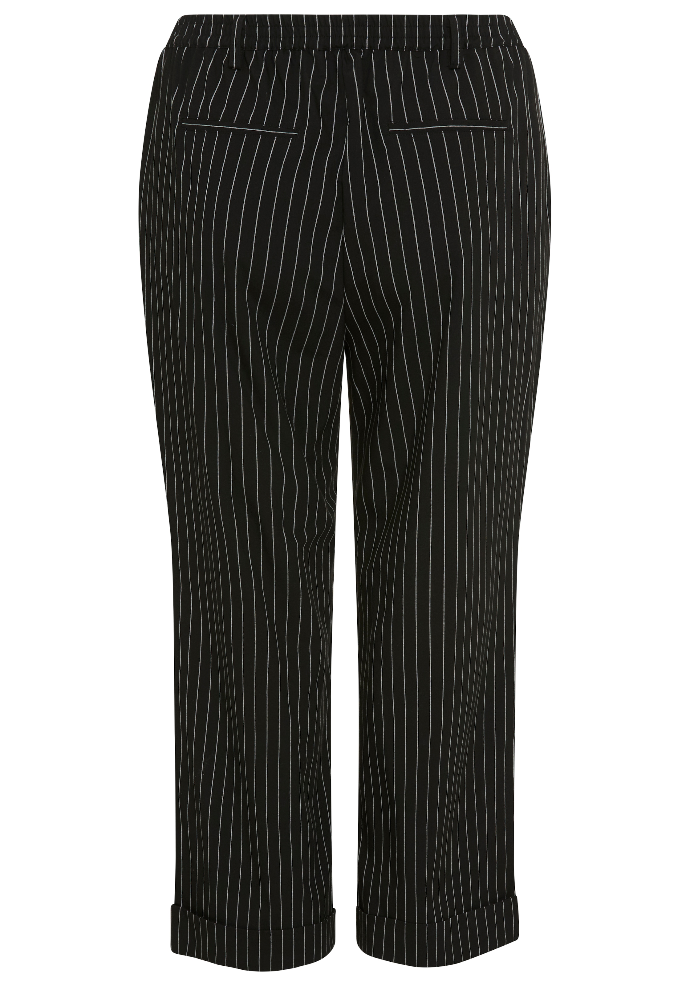 Laura Scott CURVE Pantalon à enfiler »Grosse Grössen«  avec ceinture élastique, coupe ajustée