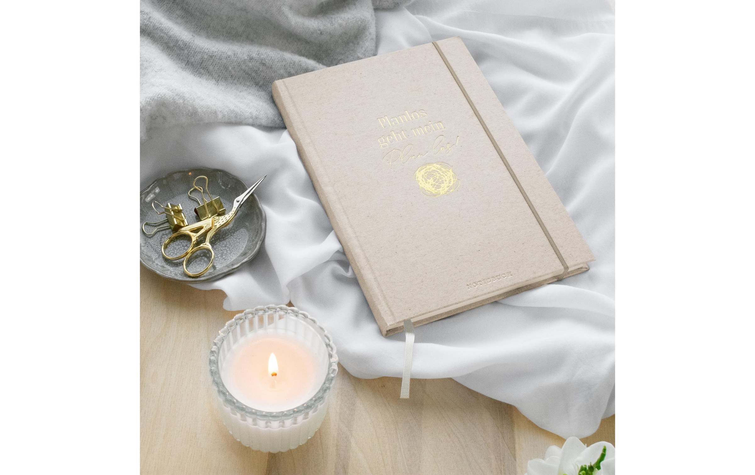Goldbuch Notizbuch »Notizbuch Planlos geht mei«