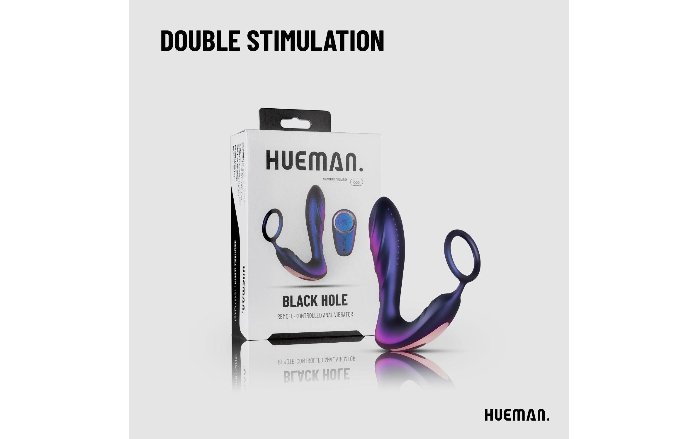   Analvibrator »Black Hole Analvibrator mit Penisring«