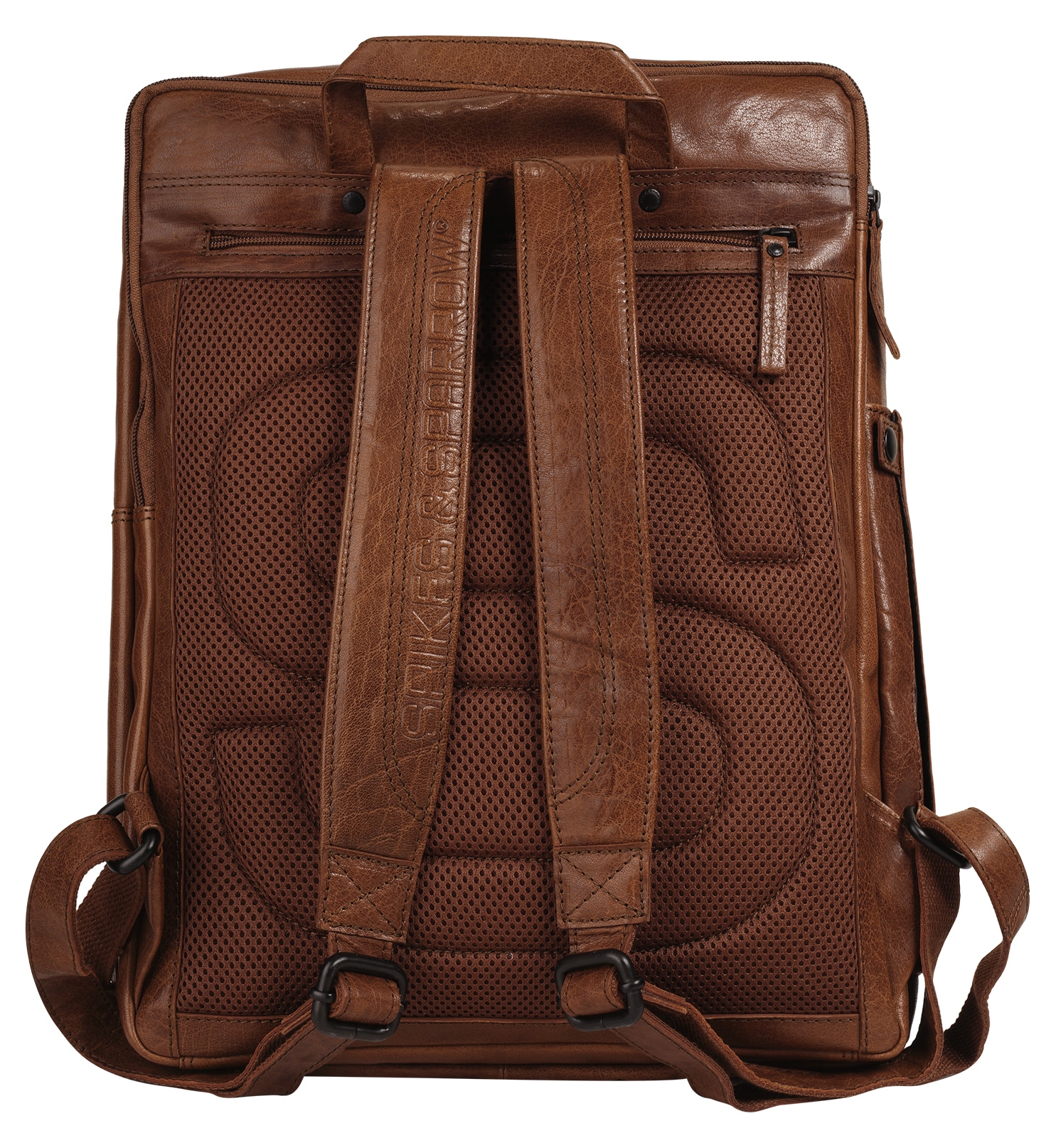 Spikes & Sparrow Laptoprucksack echt Leder