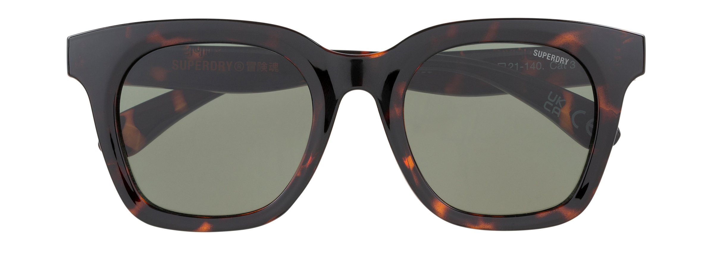 Superdry Sonnenbrille »Modell 996073« Form Feminin, Logoschriftzug auf Bügel, Kunststofffassung