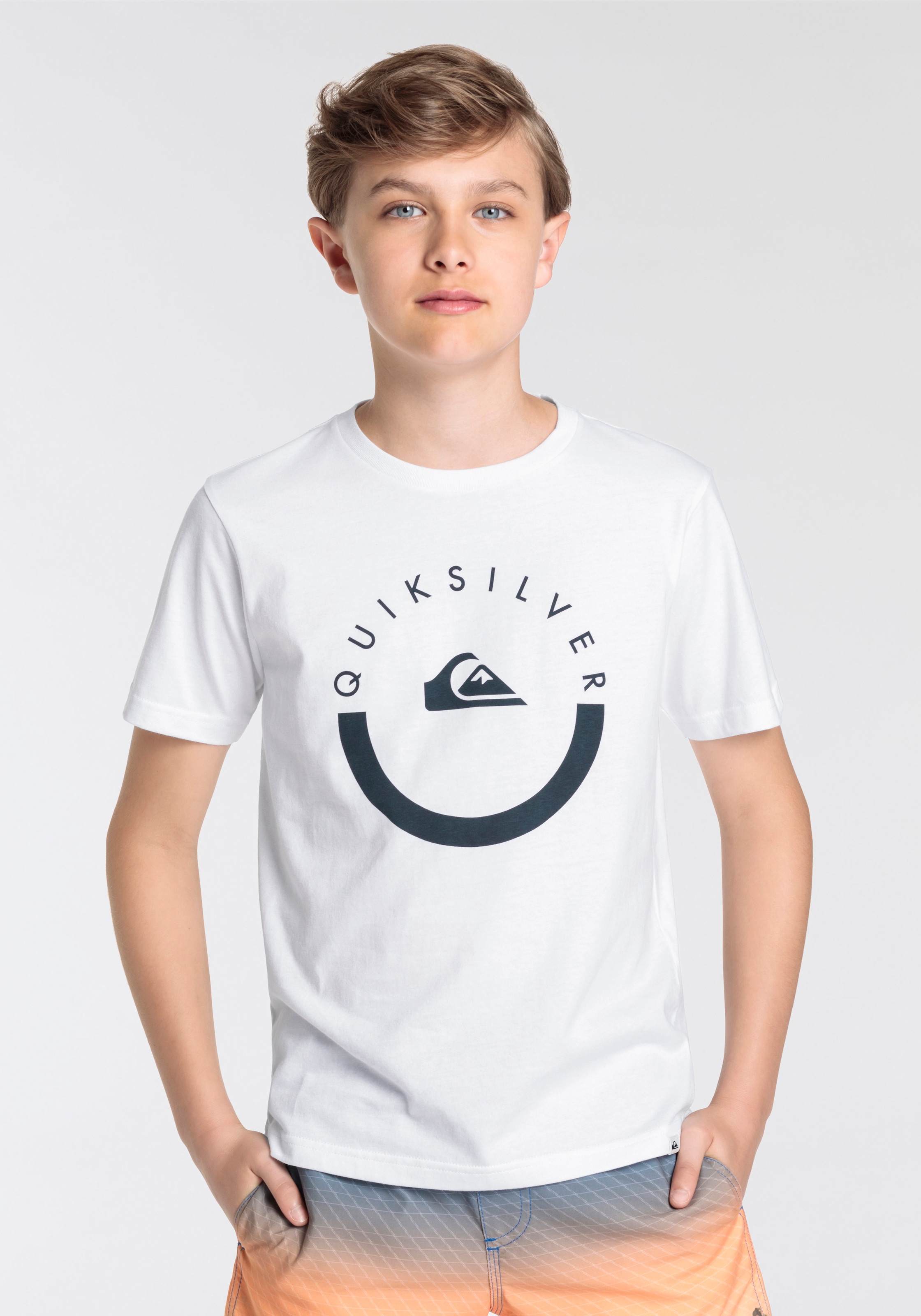 Quiksilver T-Shirt »SUNRISE AROUND SHORT SLEEVE TEE PACK YTH«, für Kinder