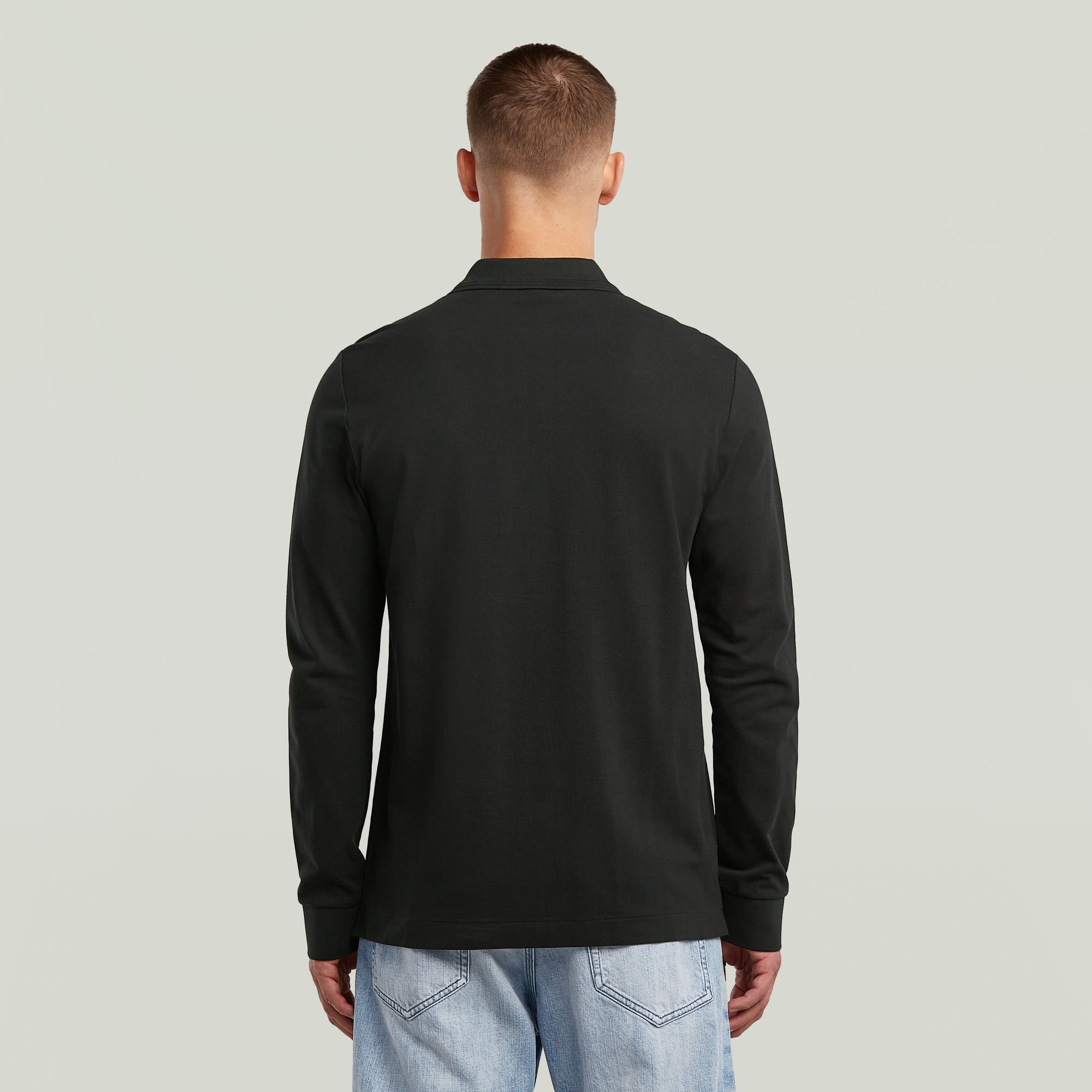 G-STAR Polo »Dunda Slim Polo« manches longues, avec logo