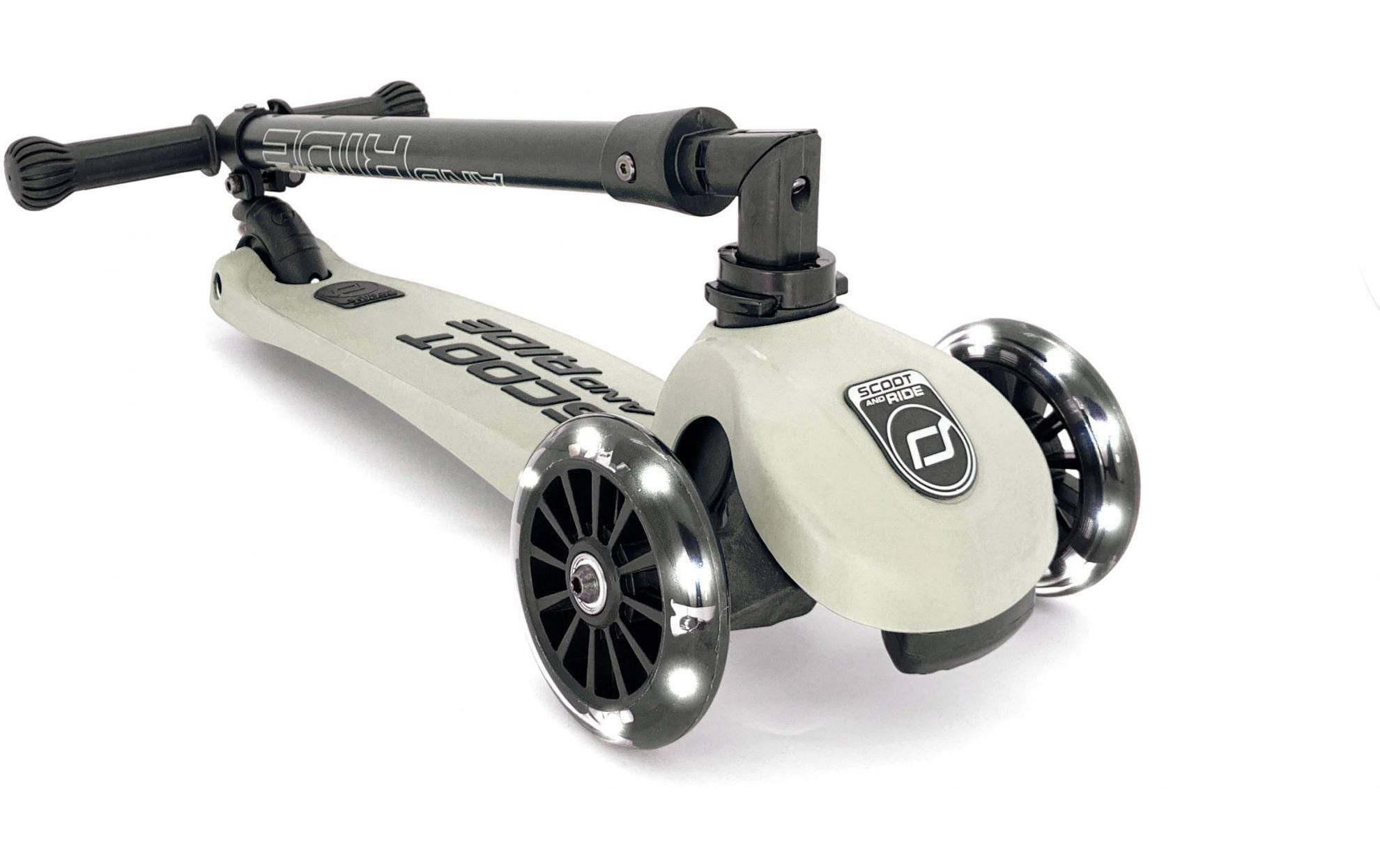 Dreiradscooter »Ride Scooter Highwaykick 3 LED, Ash«