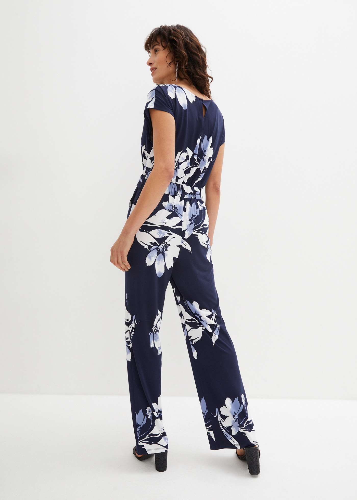 bonprix Jumpsuit »Jumpsuit mit Bindeband«, Jumpsuit mit Bindeband
