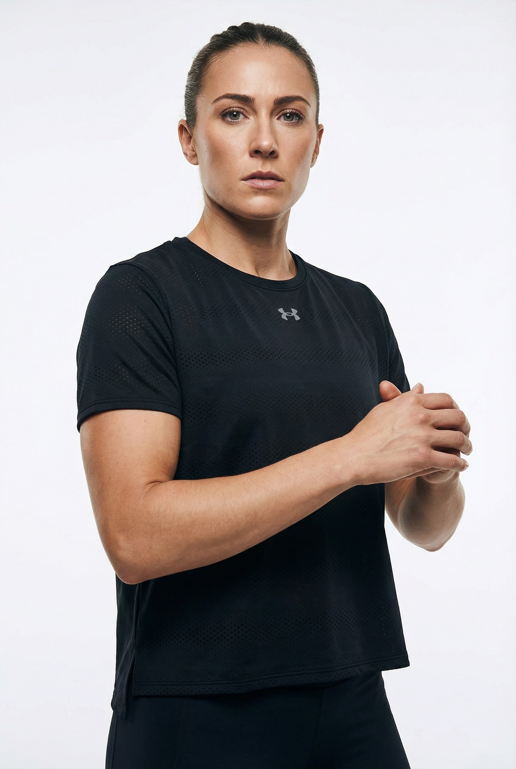 Image of Under Armour Laufshirt "UA VELOCITI SHORTSLEEVE" für Erwachsene, sportlicher Stil, für Lauf- und Trainingsanlässe