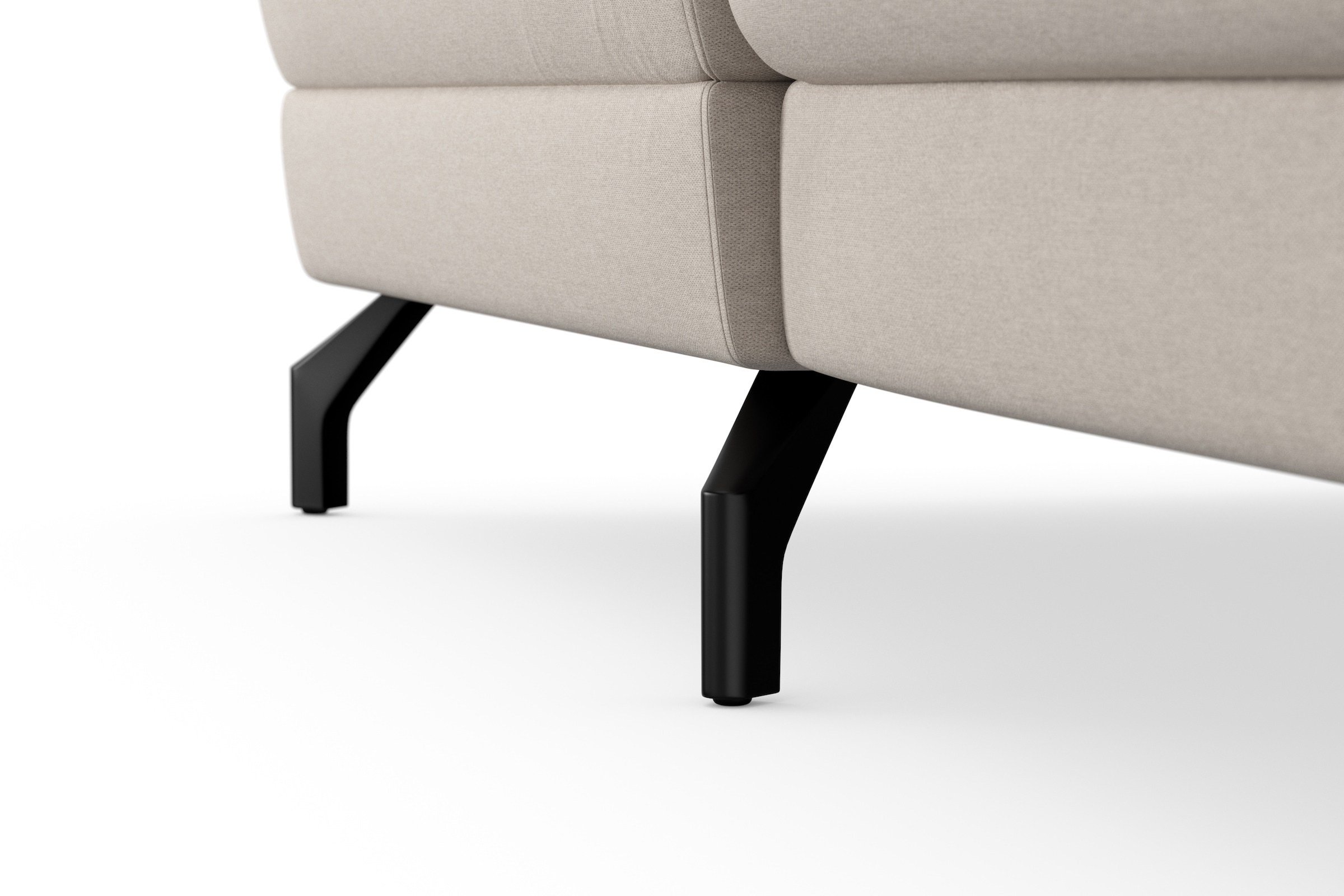 sit&more Ecksofa »Cinturo L-Form«, inklusive Sitztiefenverstellung und Federkern, Sitzhöhe 45 cm