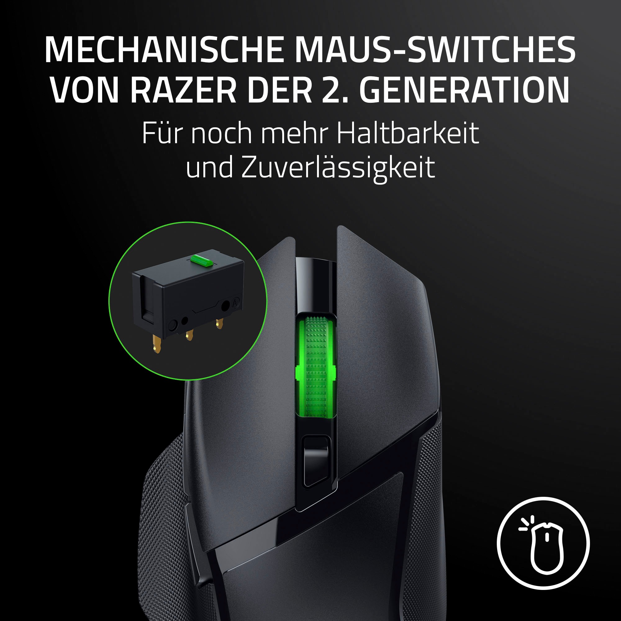 RAZER Gaming-Maus »Basilisk V3 X HyperSpeed« Bluetooth | USB