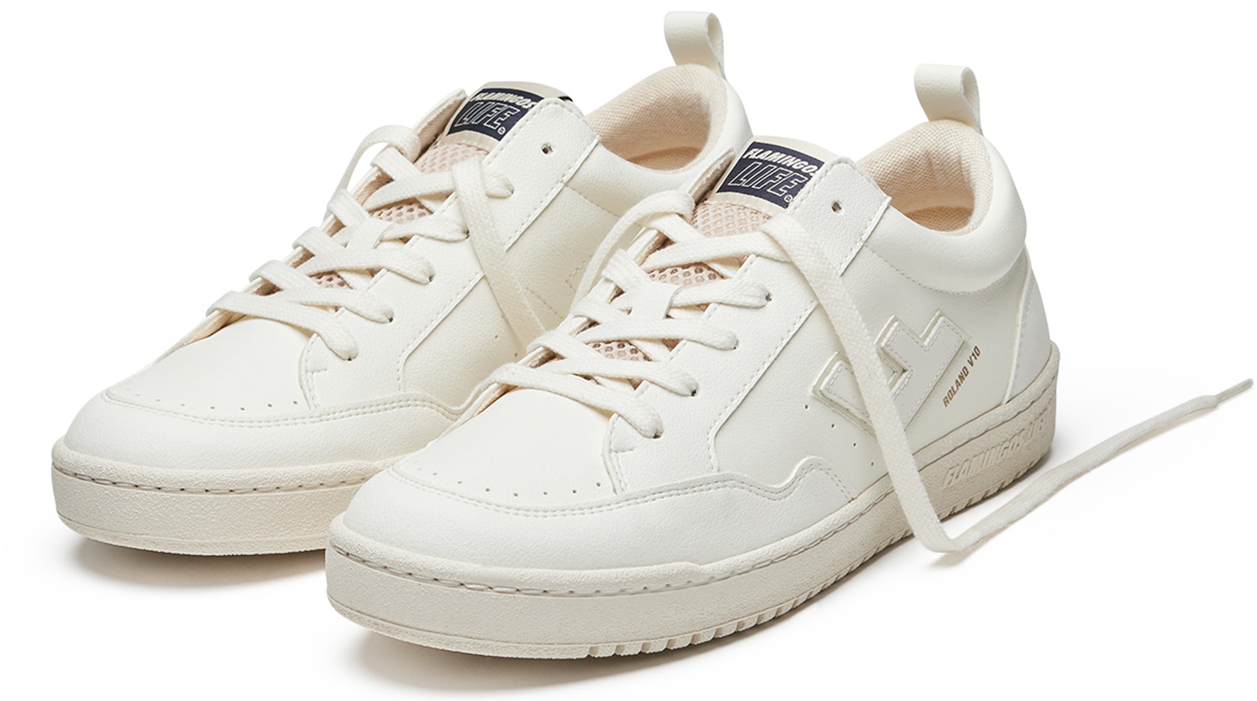 Image of Flamingos Life Sneaker "ROLAND V.10" veganer Sneaker, Obermaterial aus 70% Maisresten