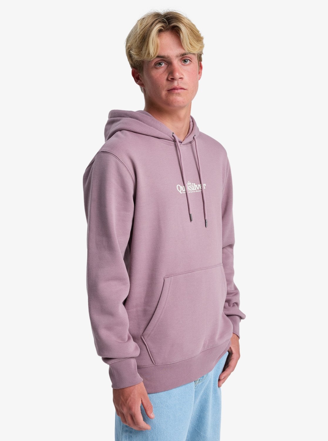 Image of Quiksilver Kapuzensweatshirt "SCREEN FLEECE FINELINE HOODIE"