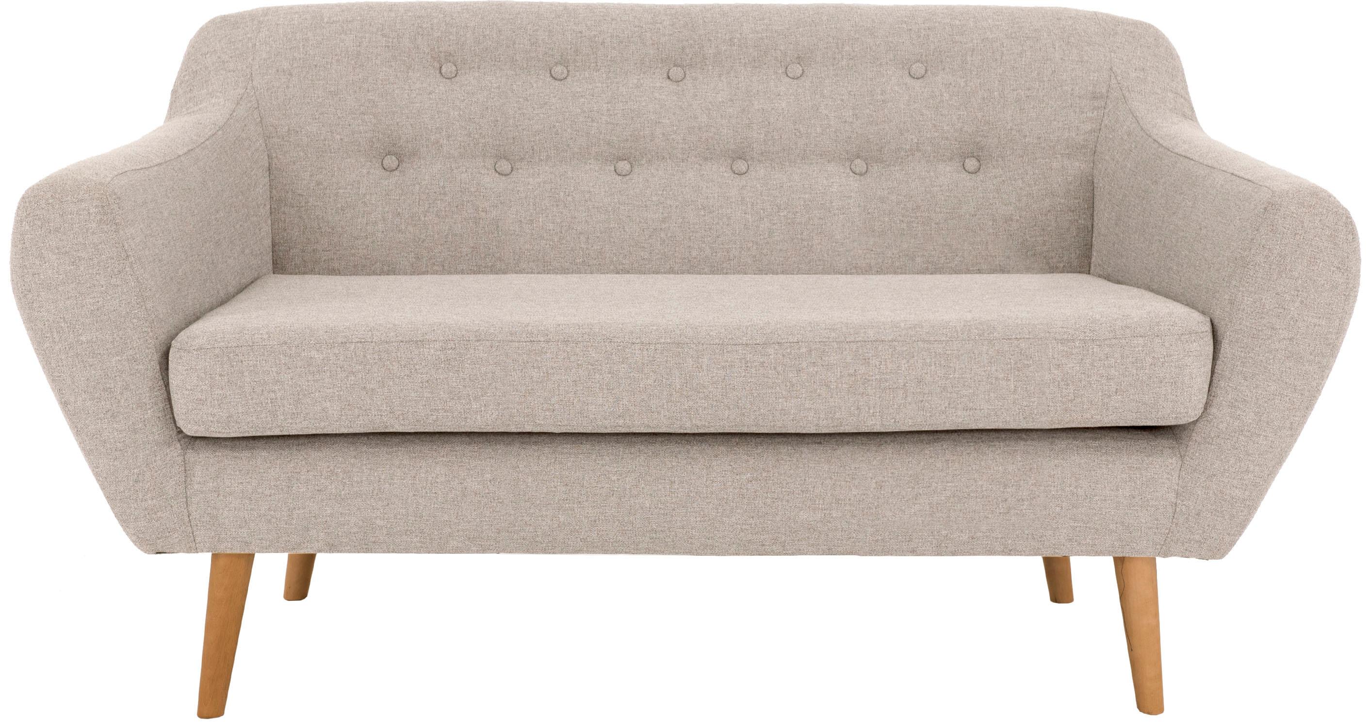 Home affaire 2-Sitzer »Renne« mit Heftung im Rücken im skandinavischem Stil