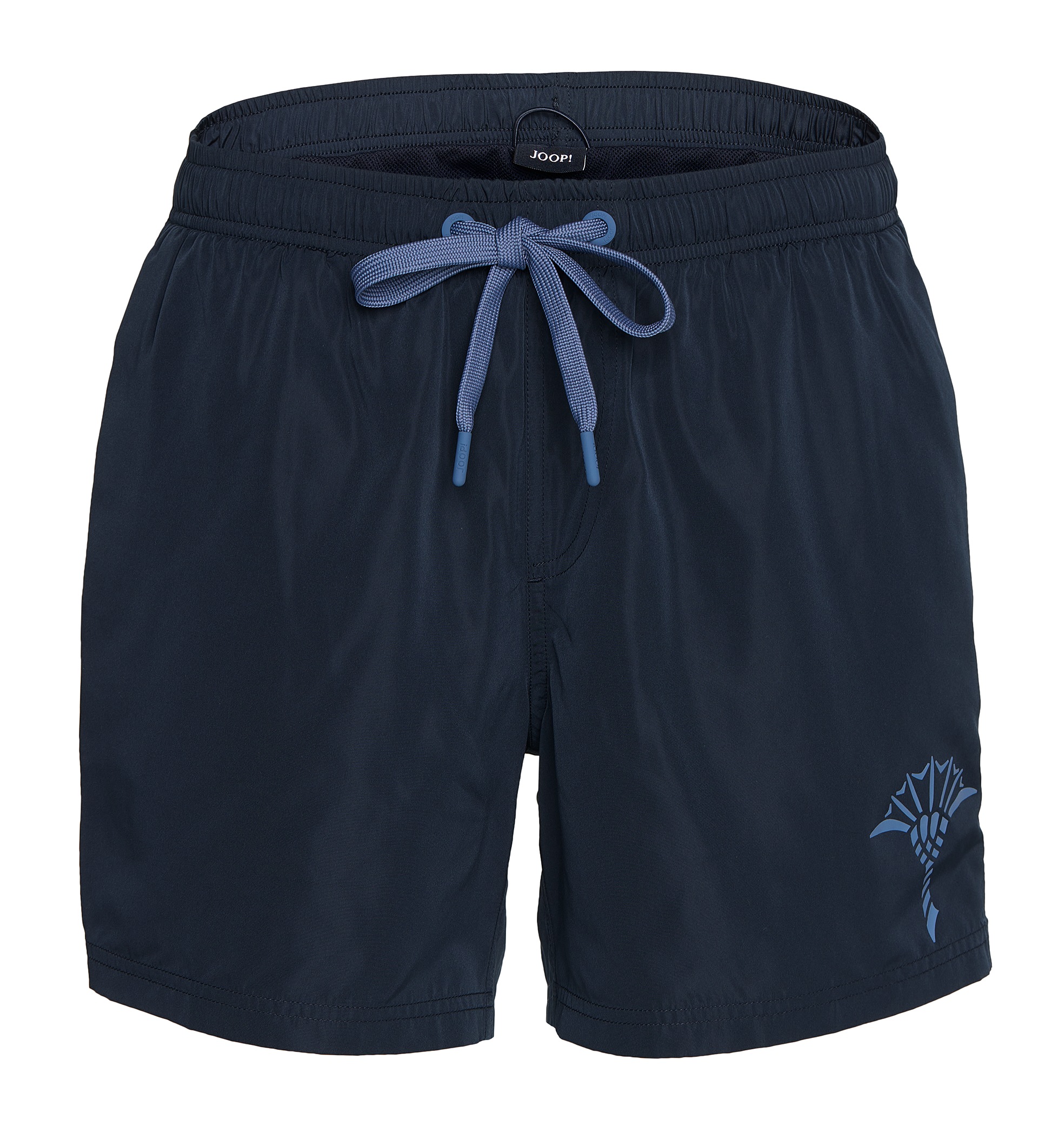 JOOP! Badeshorts »Solid«, Cornflower-Logo, kurze Seitenschlitze
