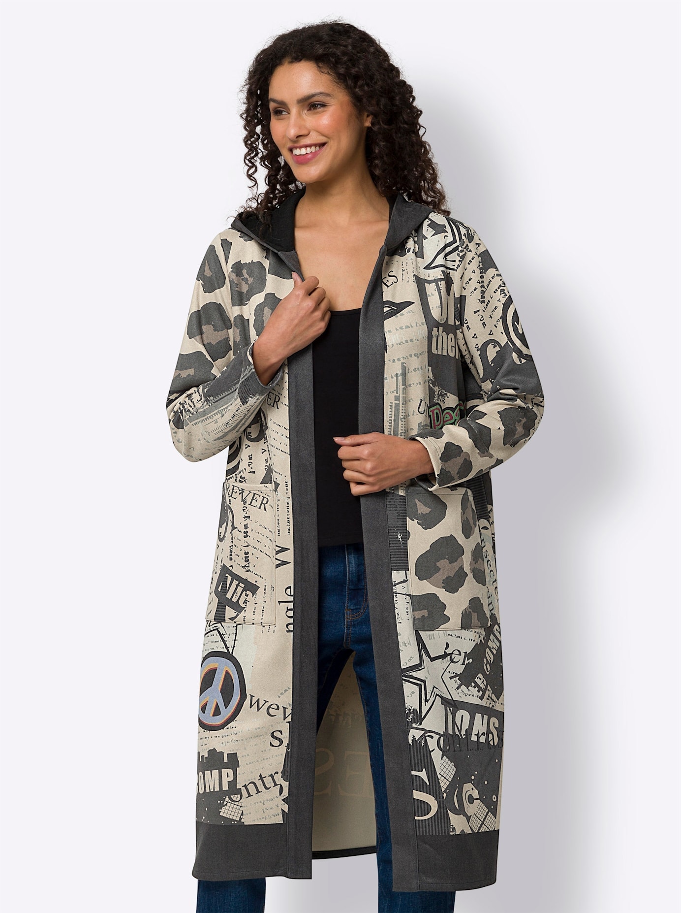 heine Shirtjacke »Shirtjacke«, (1 tlg.)