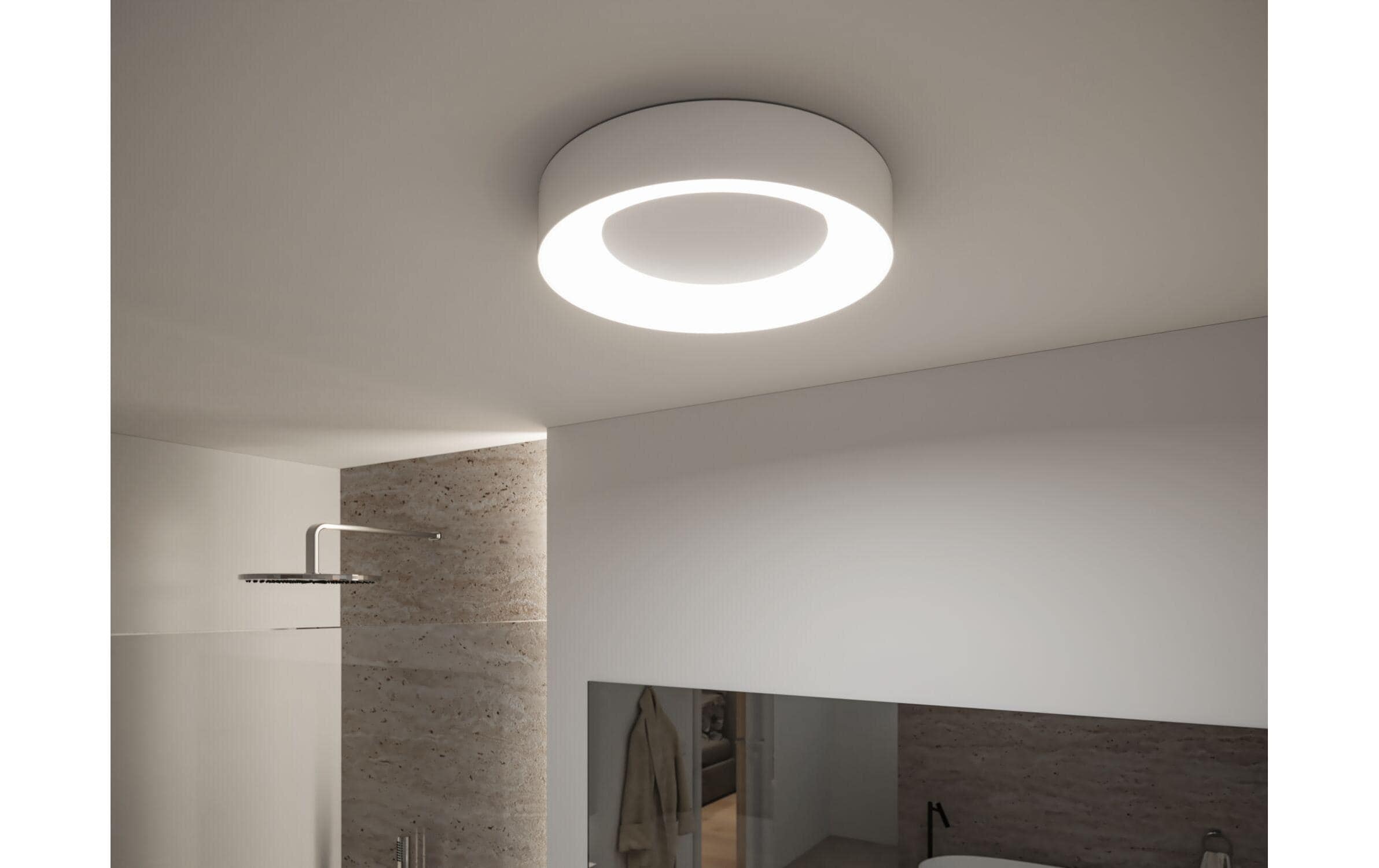 Paulmann Deckenleuchte »Deckenleuchte Casca IP44« LED-Modul RGB | warmweiss - kaltweiss