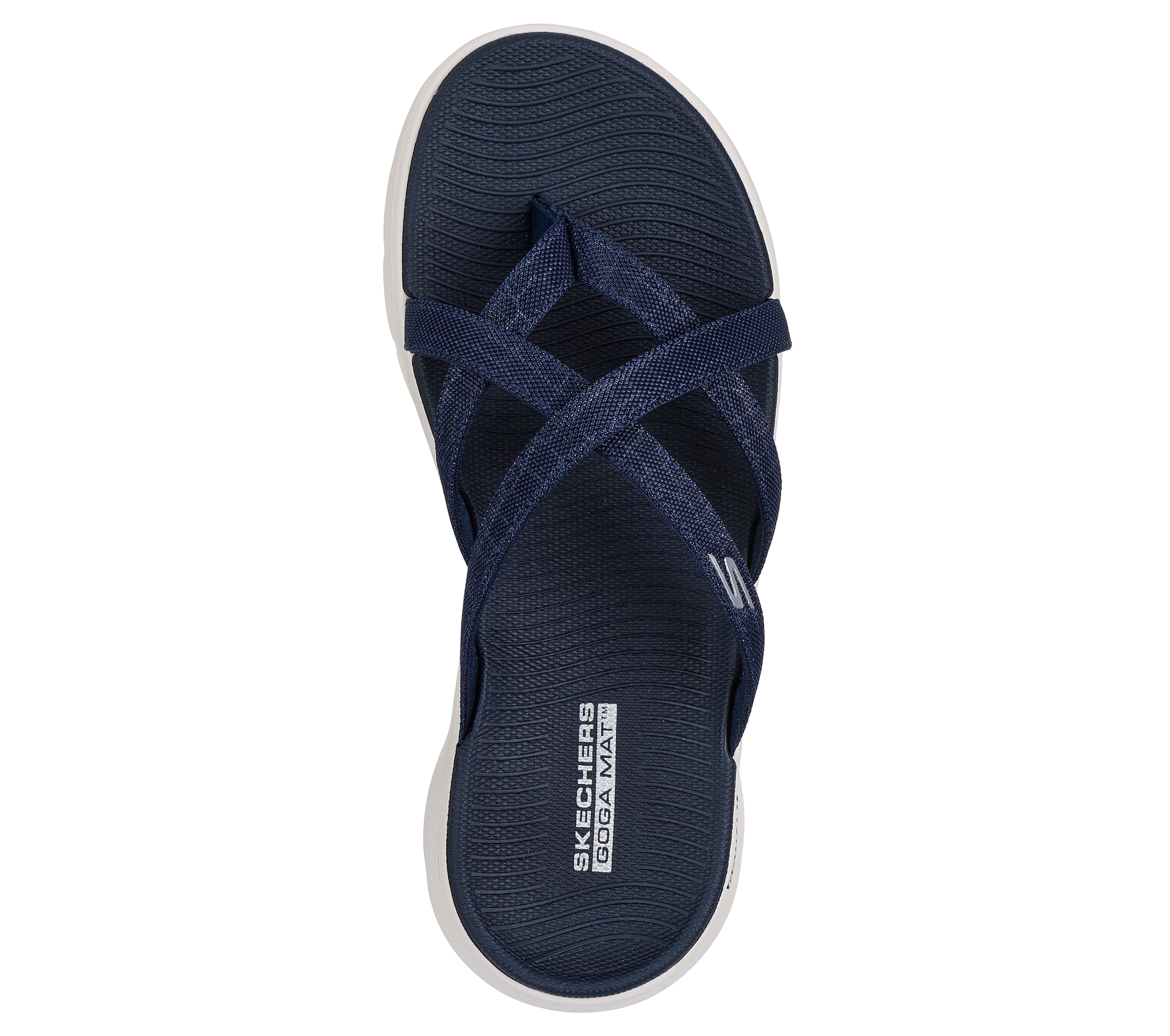 Skechers Zehentrenner »GO WALK FLEX SANDAL-SSSELENA«  Sommerschuh, Strandschuh, Sandale, Badeschuh mit Komfortfussbett