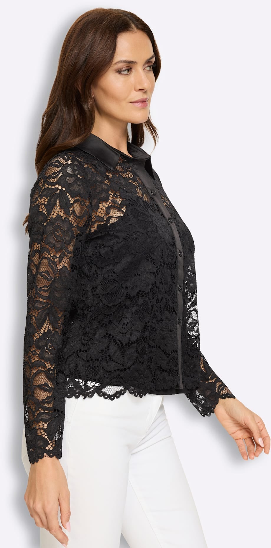 heine Blouse en dentelle