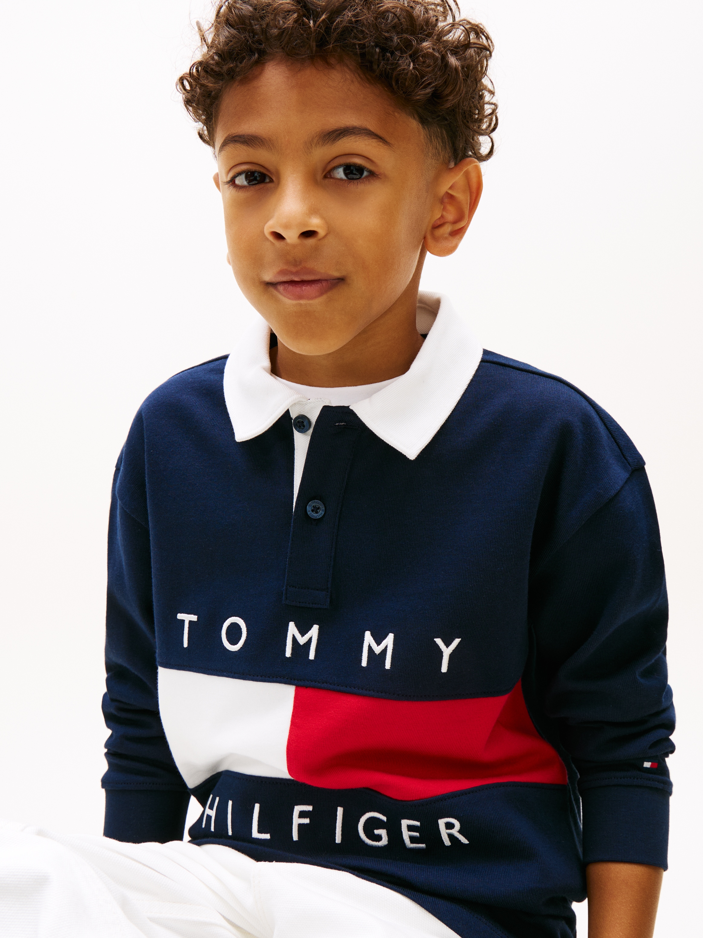 Tommy Hilfiger Polo Kinder bis 16 Jahre, mit Polokragen
