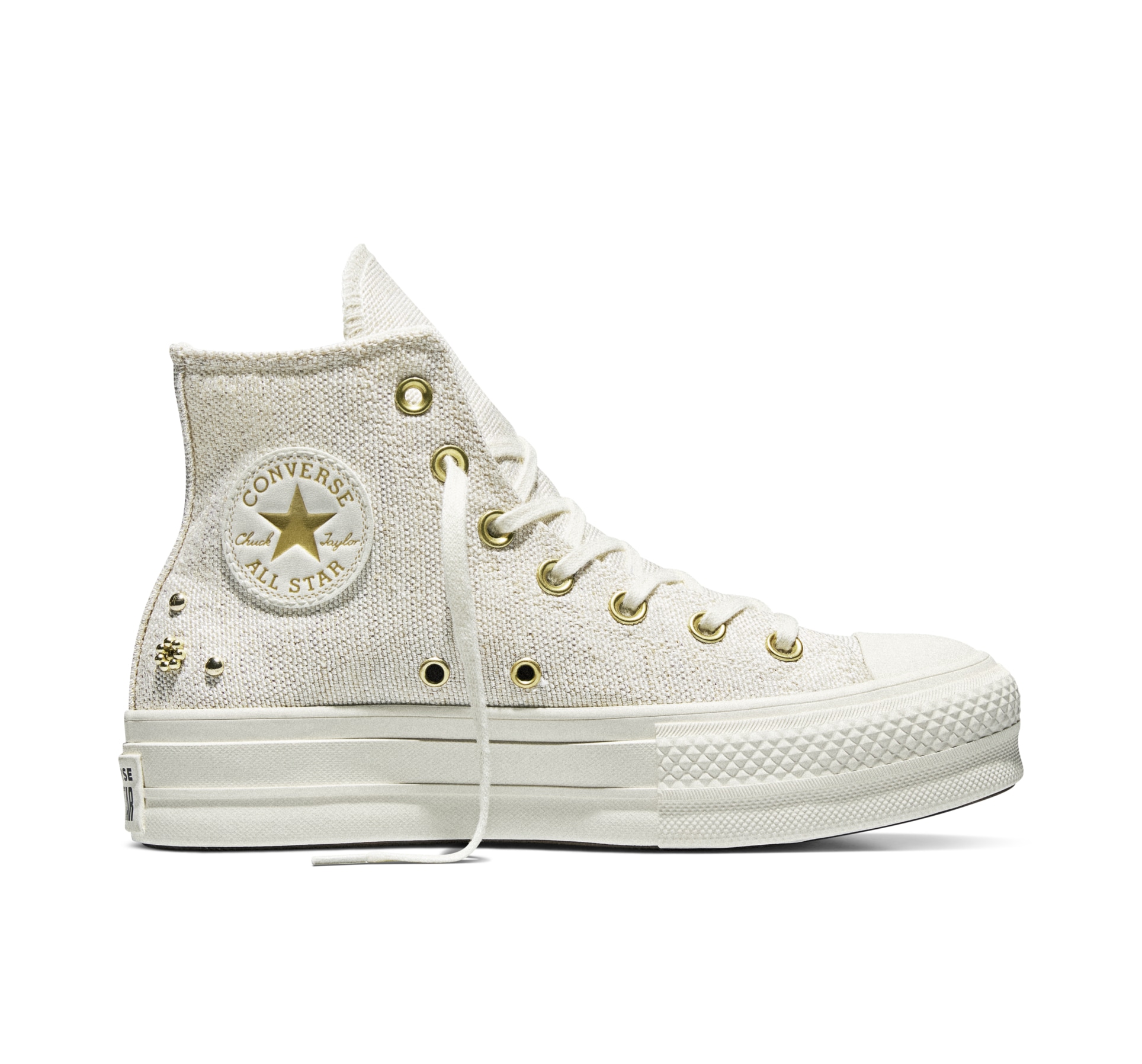 Converse Sneakers »CHUCK TAYLOR ALL STAR LIFT PLATFORM HEATHERED GLAM«  pour activités de loisirs, avec semelle extérieure profilée