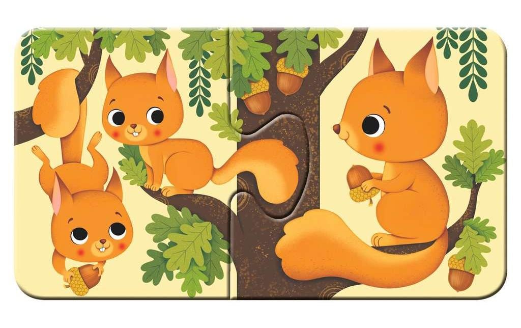 Ravensburger Puzzle »Tiere und ihre Kinder«, (18 tlg.)