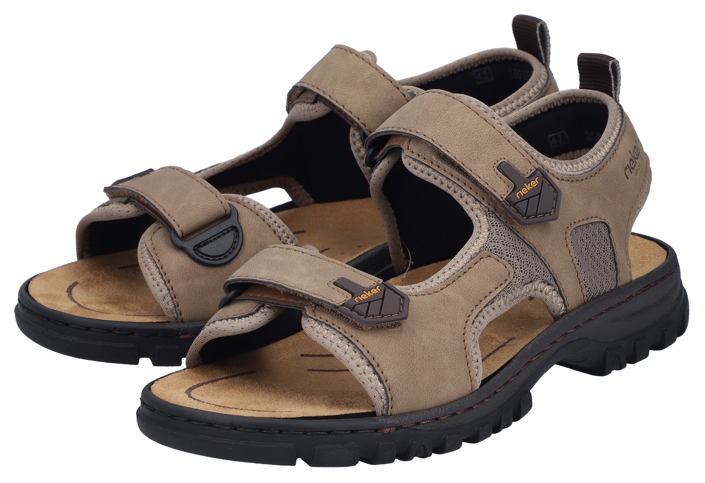 Rieker Sandale  sandale de trekking, sandale outdoor, chaussure d'été avec bride velcro