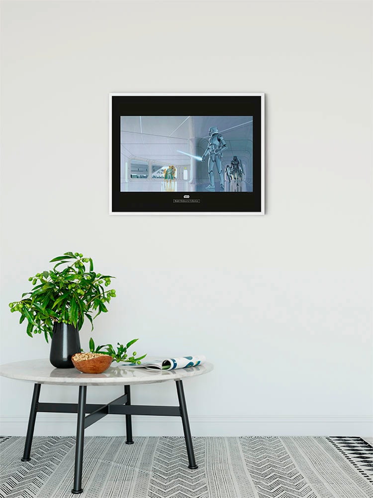 Komar Bild »Star Wars Classic RMQ Stormtrooper Hallway«, Star Wars, (1 St.), Wandbild zur Dekoration im Kinderzimmer - ohne Rahmen