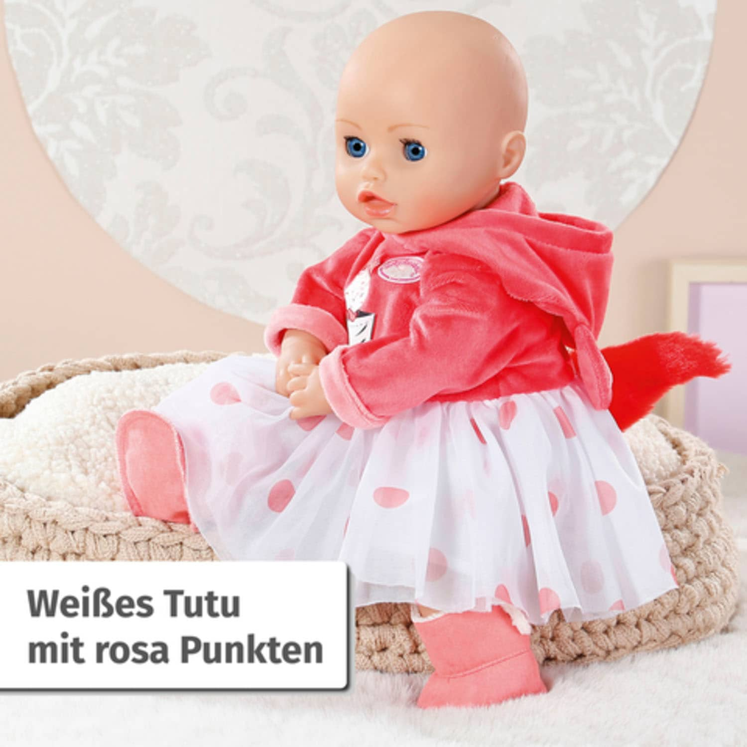 Baby Annabell Puppenkleidung »Deluxe Eichhörnchen Tutu, 43 cm«