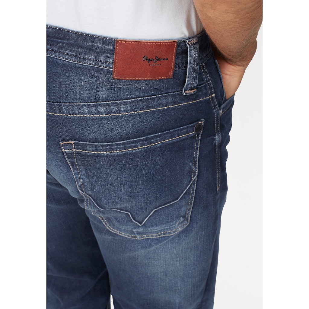 Pepe Jeans Straight-Jeans »KINGSTON ZIP«