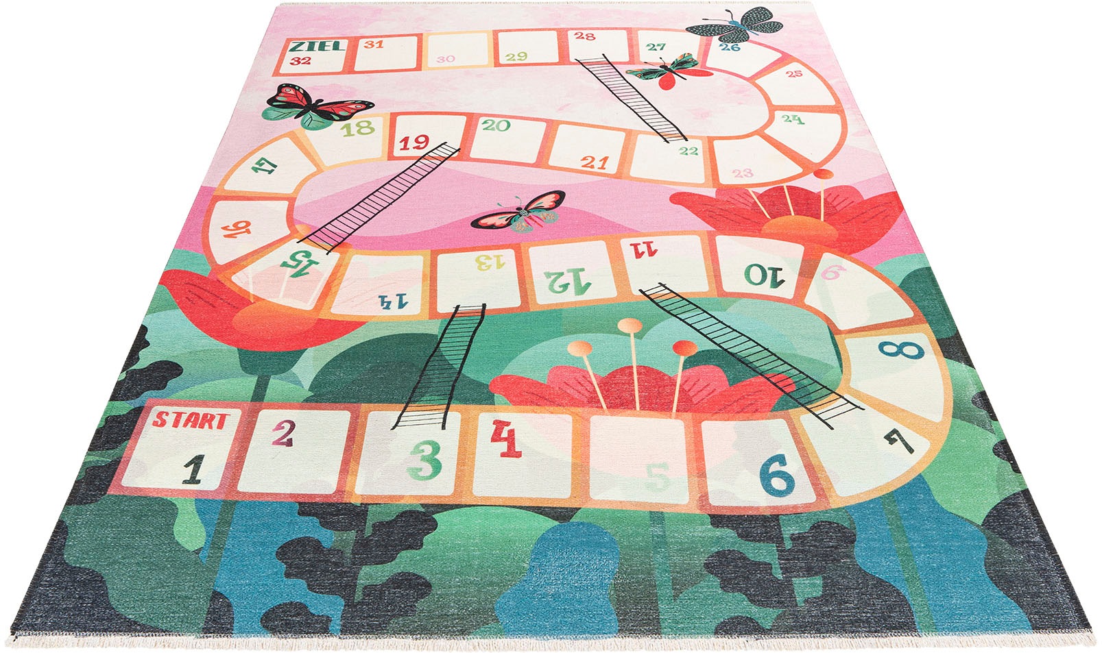 Image of Obsession Kinderteppich »My Greta 620«, rechteckig, 6 mm Höhe, Kurzflor, Spielteppich, mit Fransen, Kinderzimmer bei Ackermann Versand Schweiz