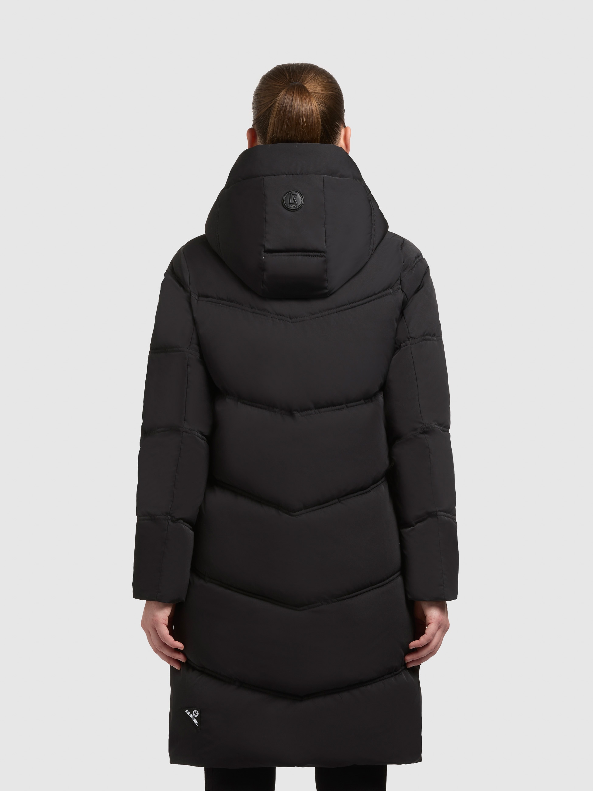 khujo Manteau matelassé »GRAYA2« Windschutzblende mit Magnetverschluss