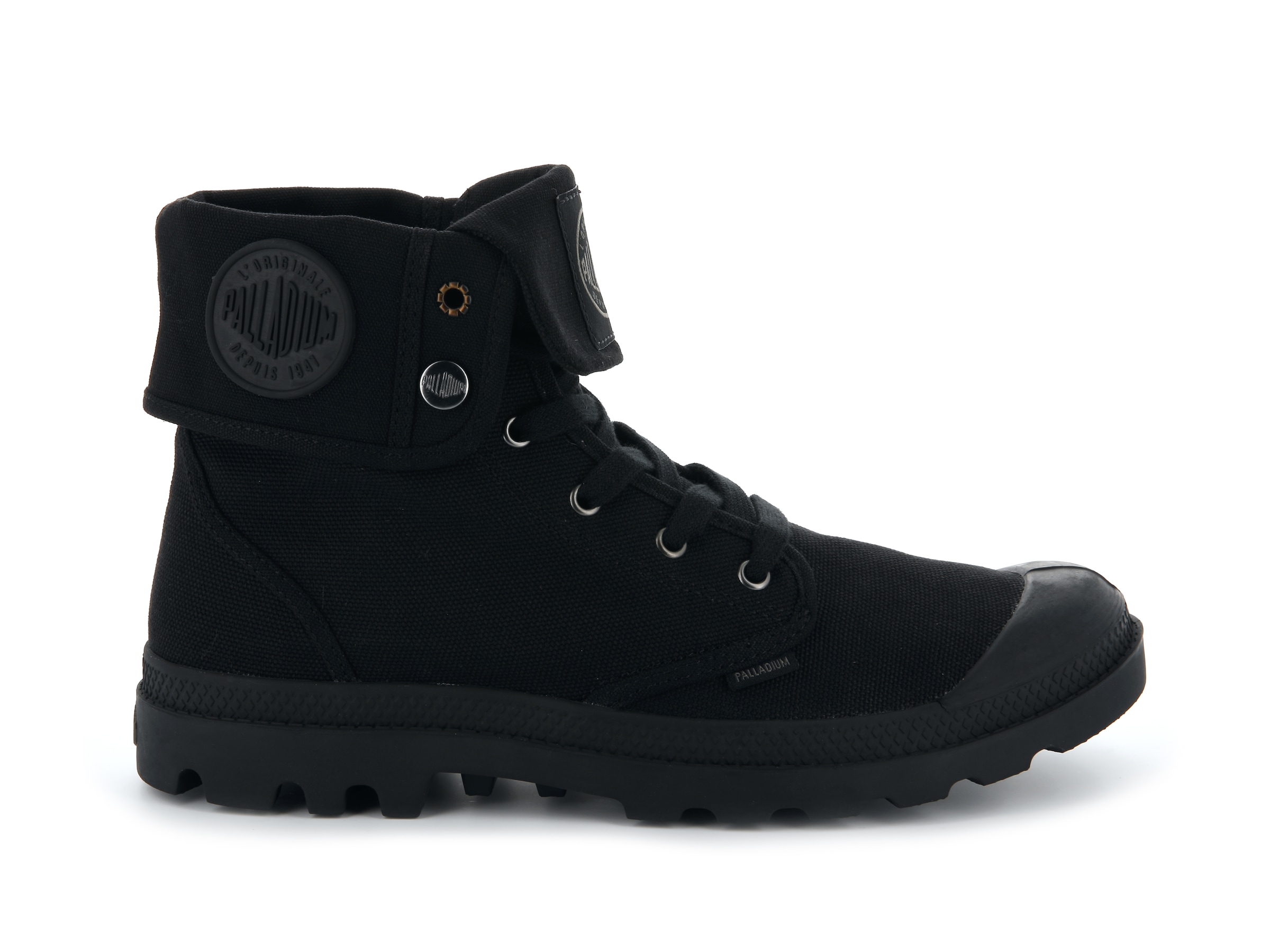 Palladium Bottines à lacets »BAGGY«  Bottes à lacets en toile, tige rabattable