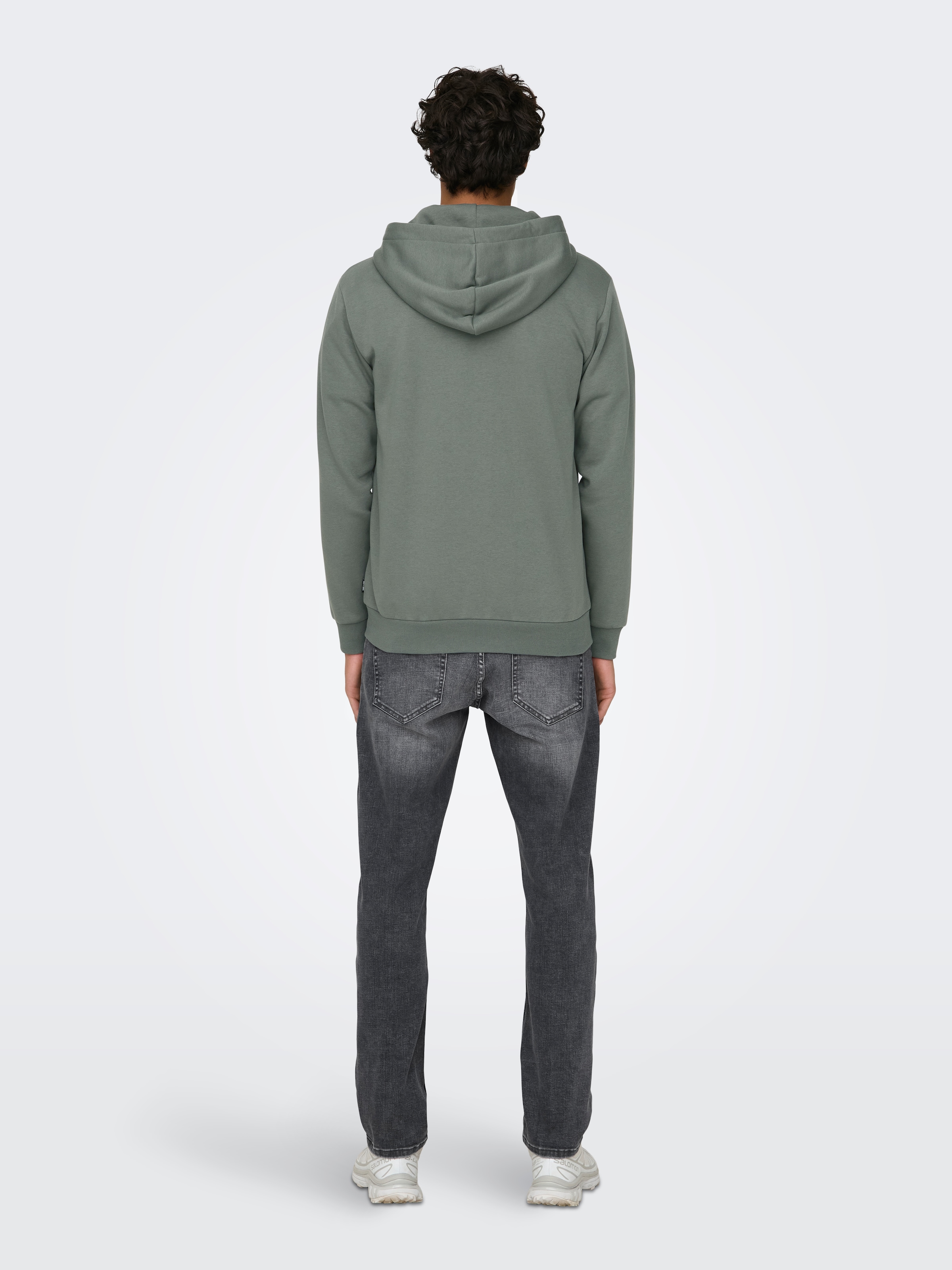 ONLY & SONS Sweat à capuche »ONSCERES ZIP THR. HOODIE SWEAT NOOS«