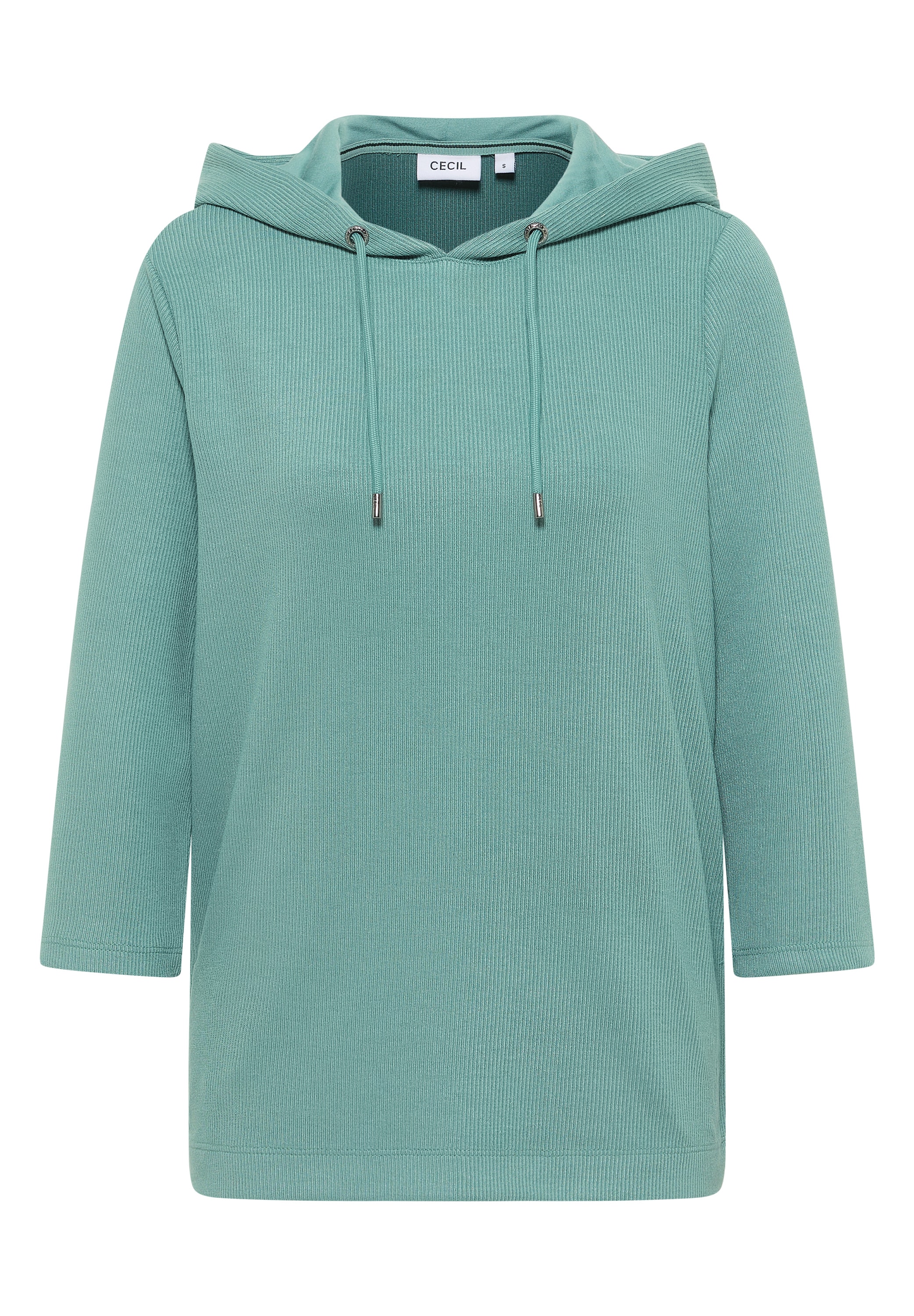 Cecil Hoodie, in Rippstruktur
