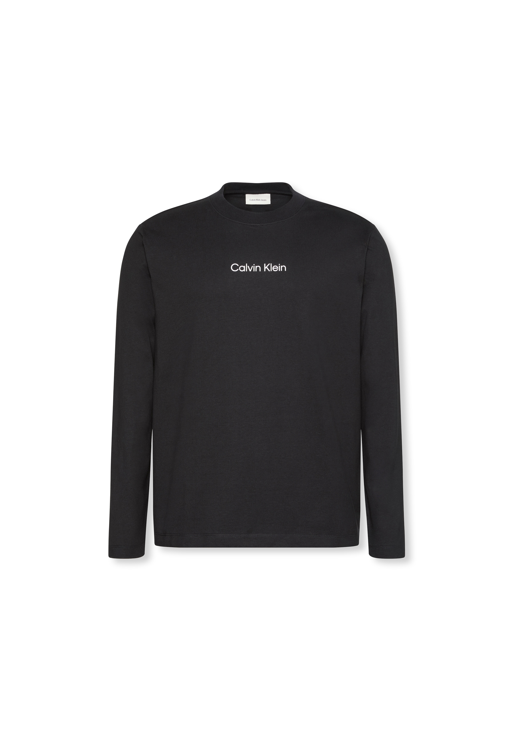 Calvin Klein Langarmshirt »LS RLXD STANDARD LOGO CREWNK TEE« Rundhalsausschnitt, relaxed fit