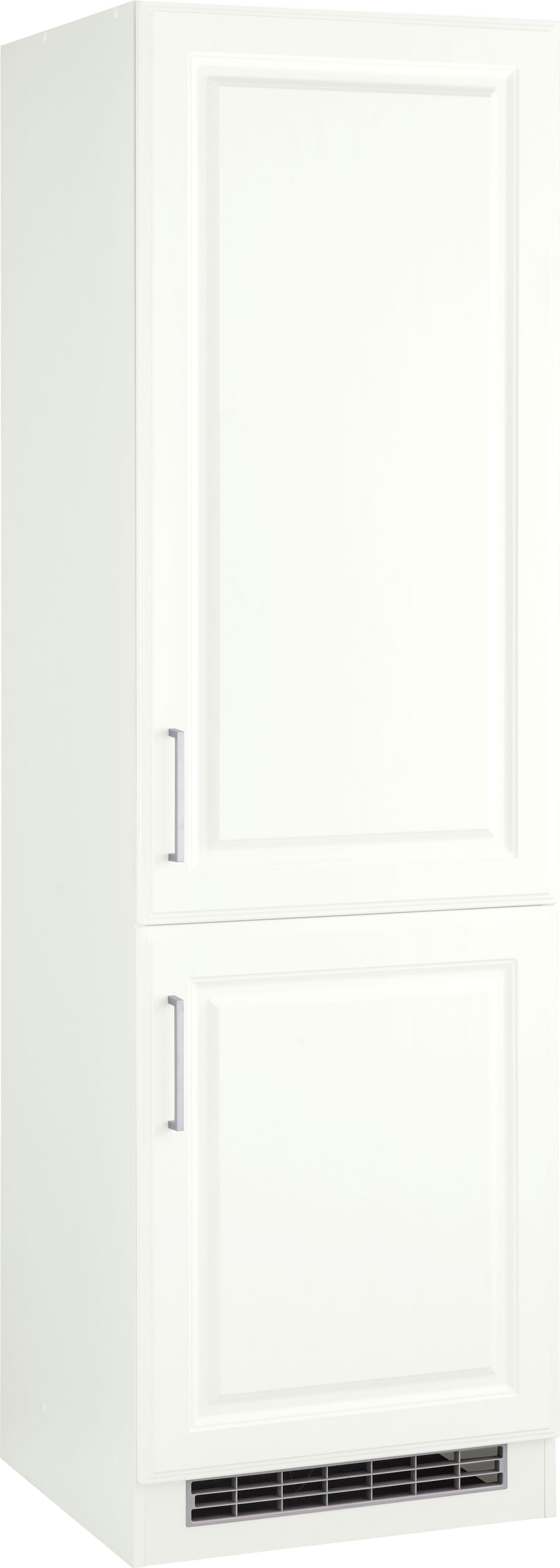 KOCHSTATION Kühlumbauschrank »KS-Stockholm« 60 cm breit, hochwertige MDF-Fronten mit Fräsung
