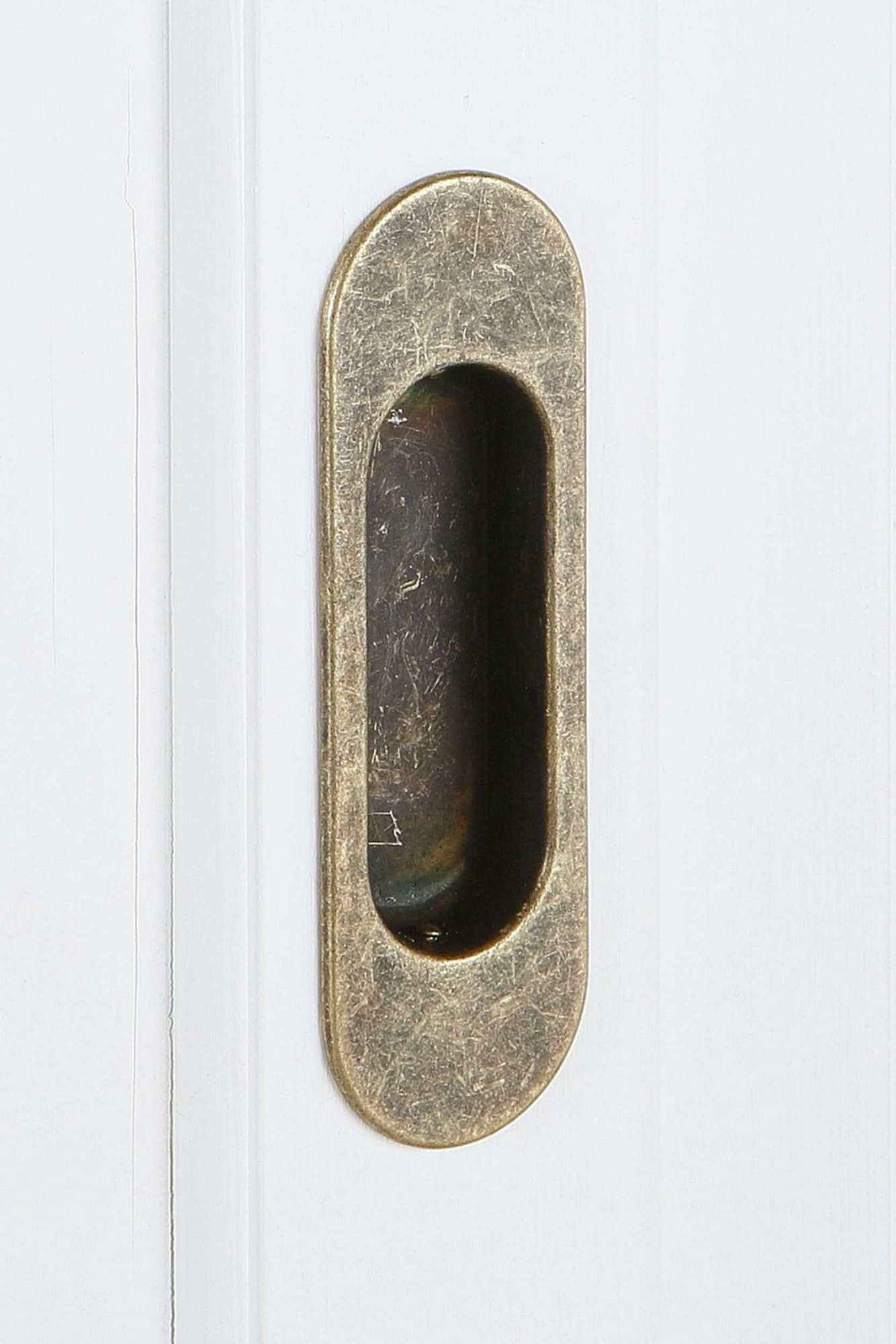 GOODproduct Armoire à chaussures »Malmö Schuhkommode mit Schiebetüren« L/P/H : 77/37/89 cm,  en pin massif certifié FSC®, largeur 77 cm