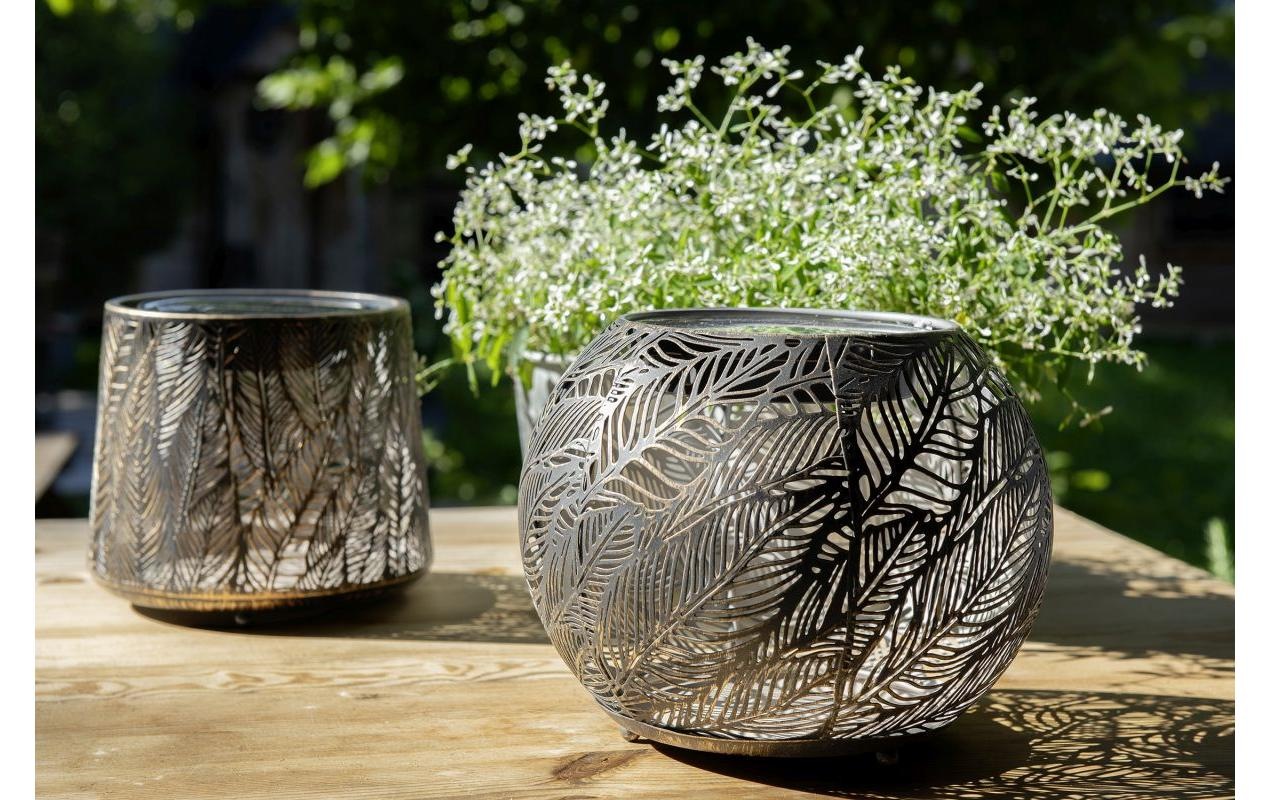 STT LED Solarleuchte »Globe Sombra« Warmweiss