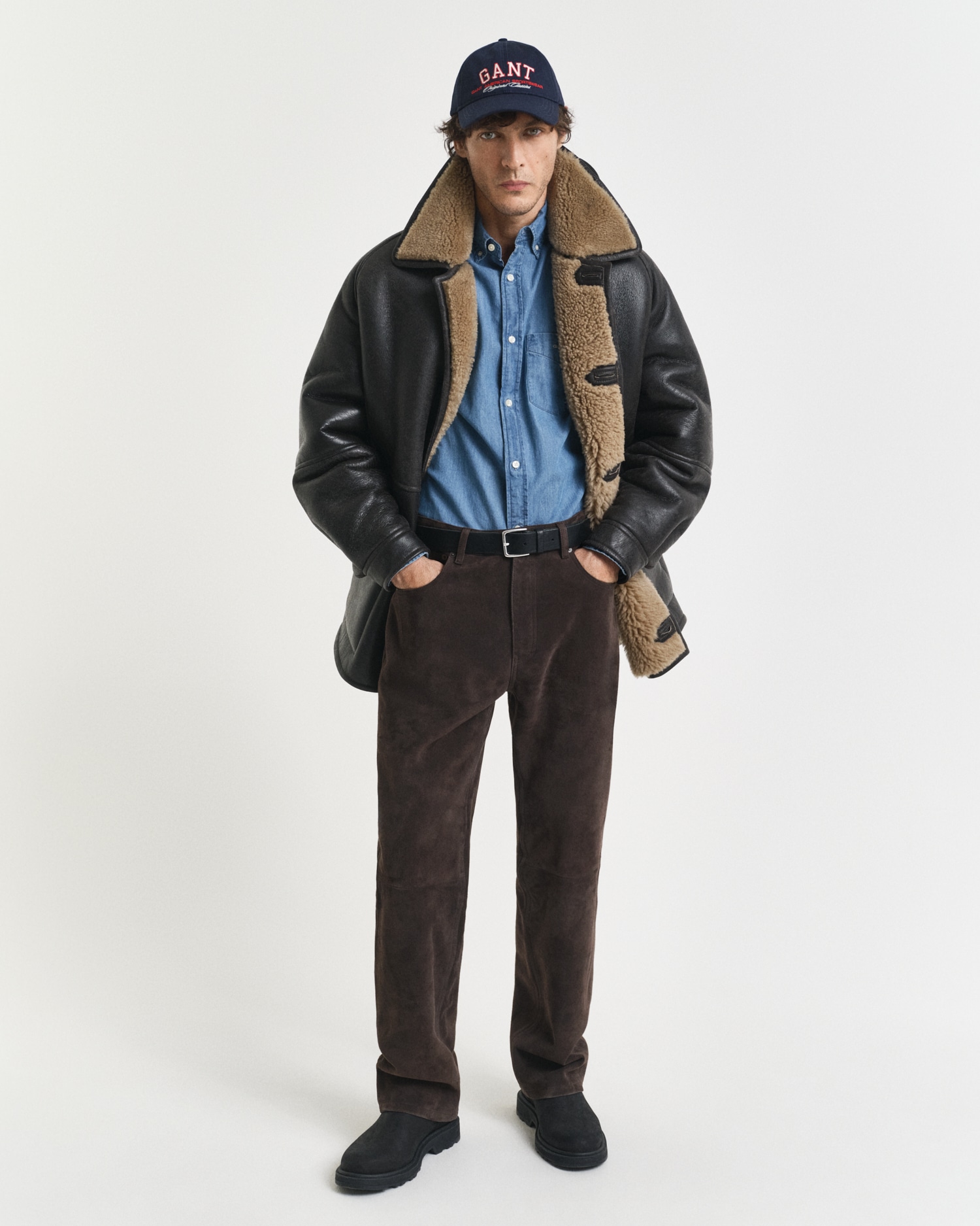 Gant Langarmhemd »Regular Fit Denimhemd Jeanshemd pflegeleicht«