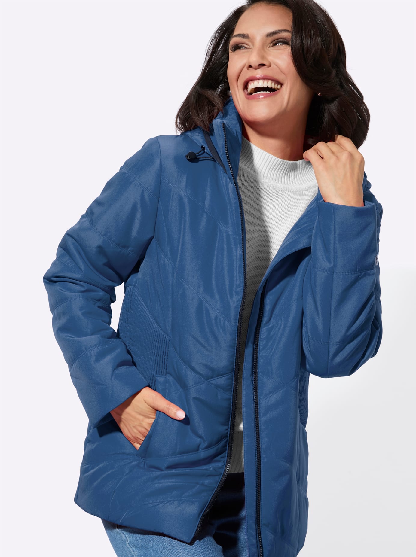 Casual Looks Veste matelassée mit Kapuze