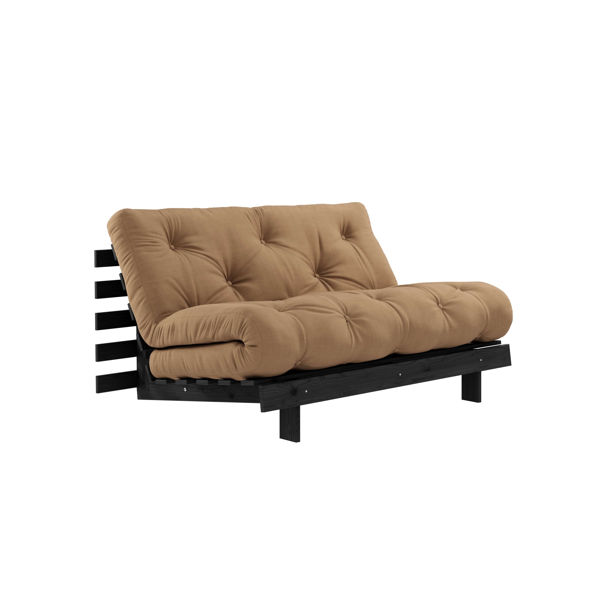 Image of Karup Design Daybett "Roots Sofa Bed, Schlafsofa, Bettfunktion, FSC-Massivholz" Inkl. Futonmatratze, Made in Europe, langlebig, B: 140 oder 160 cm