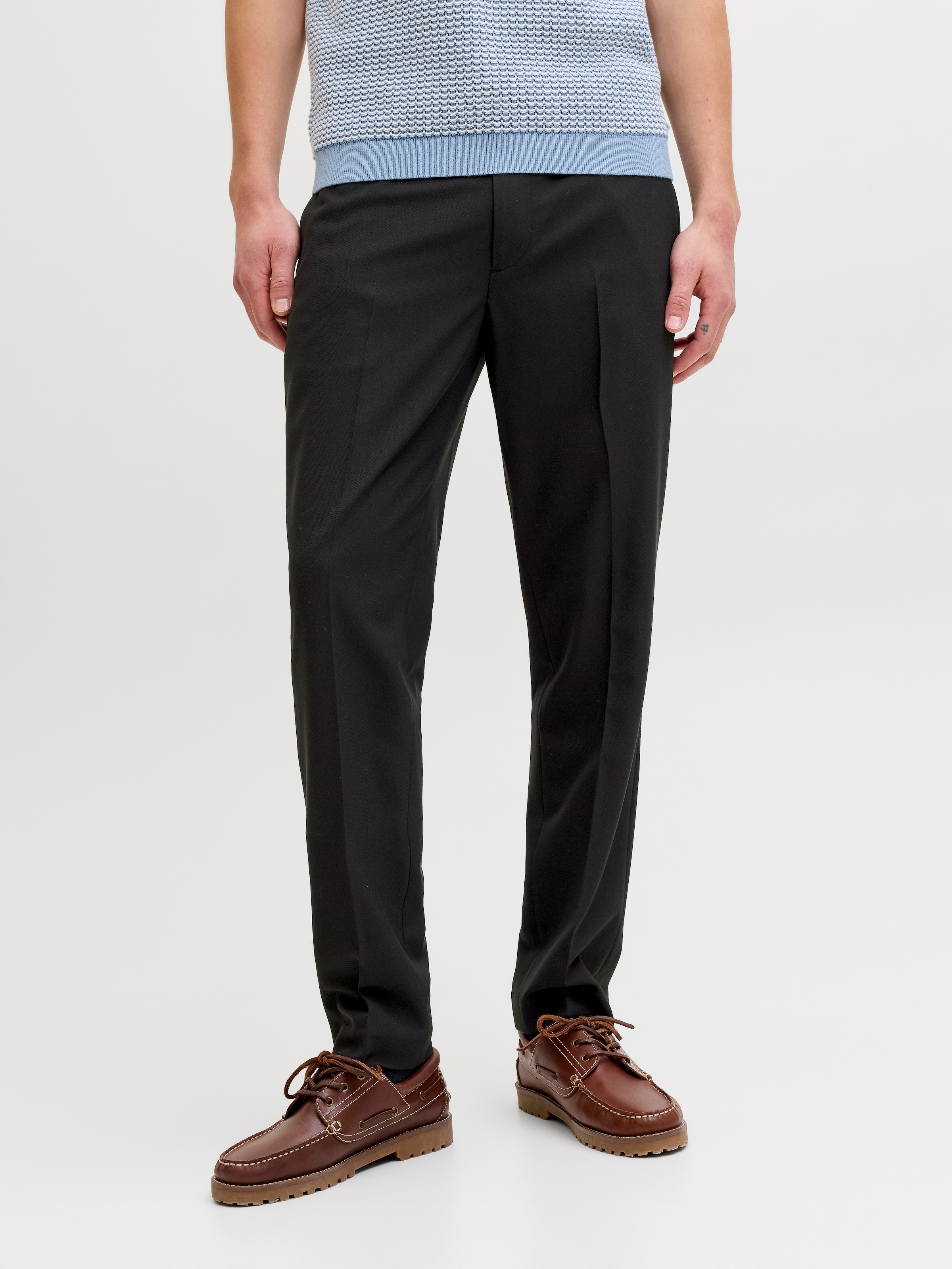 Image of Jack & Jones Anzughose "JPRBLAMARTIN TROUSER CO01" Materialmix, slim fit